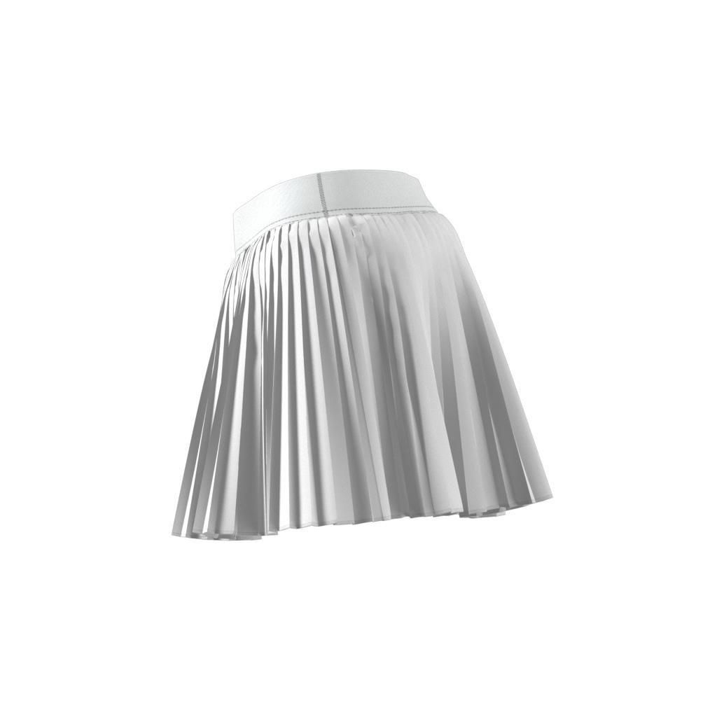 Club Pleated Skirt, White, , large image number 12