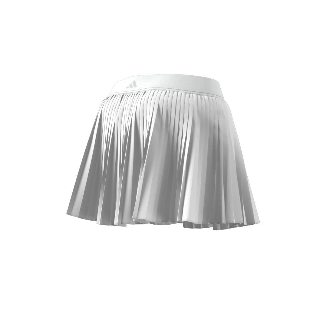 Club Pleated Skirt, White, , large image number 13