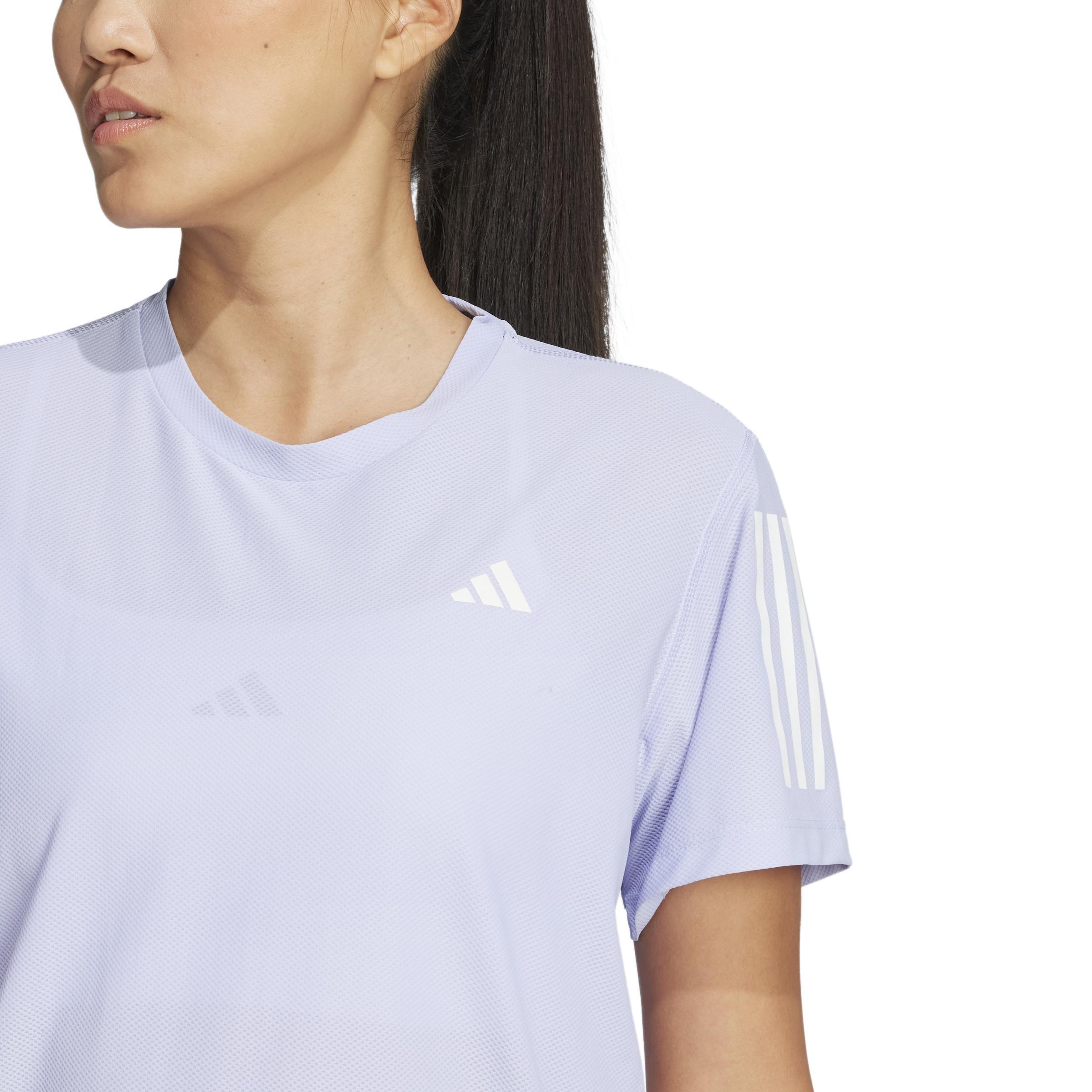 Own The Run T-Shirt, Purple, A701_ONE, large image number 3