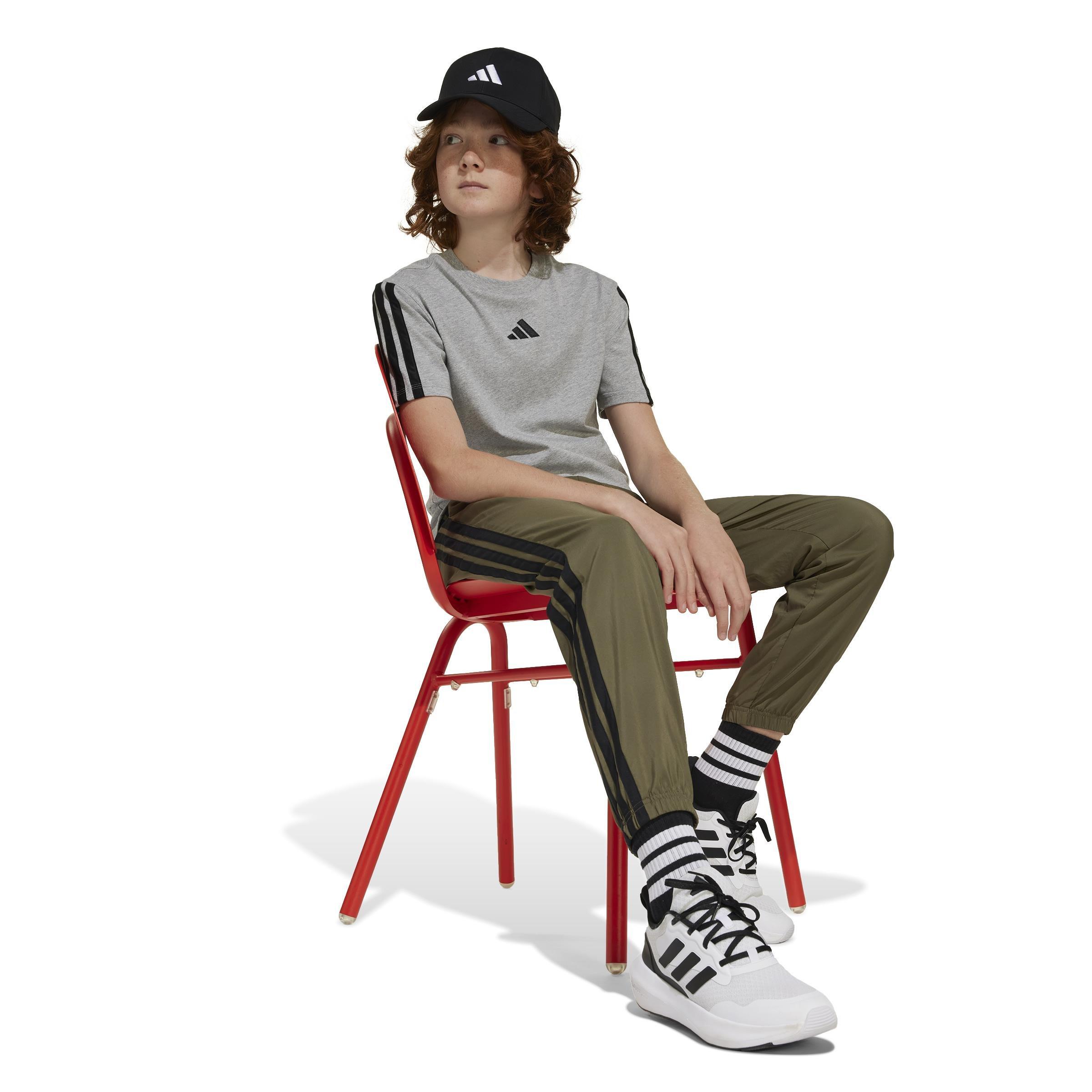 Unisex Kids Essentials Tee, Grey, , large image number 9
