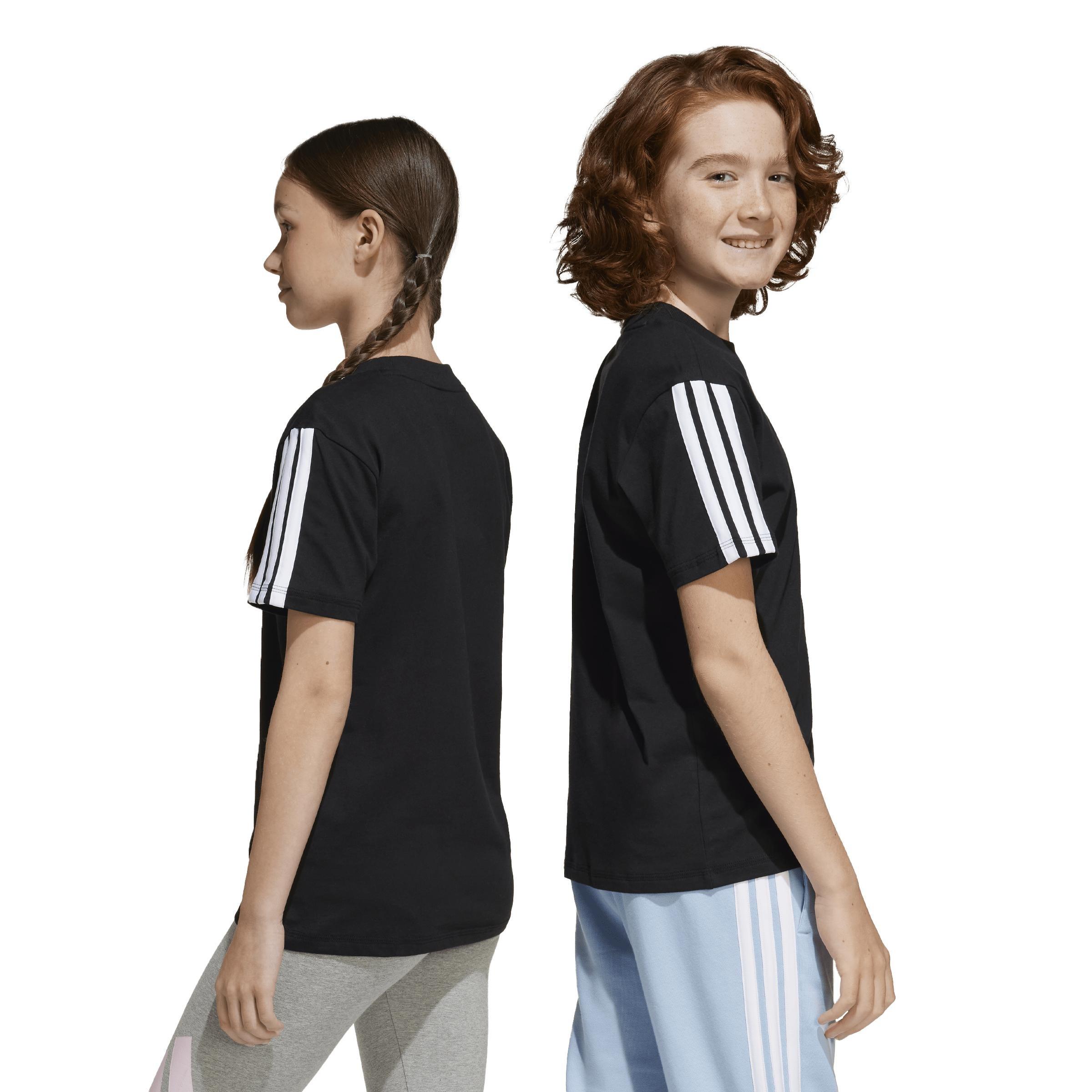 Unisex Kids Essentials Tee, Black, A701_ONE, large image number 3