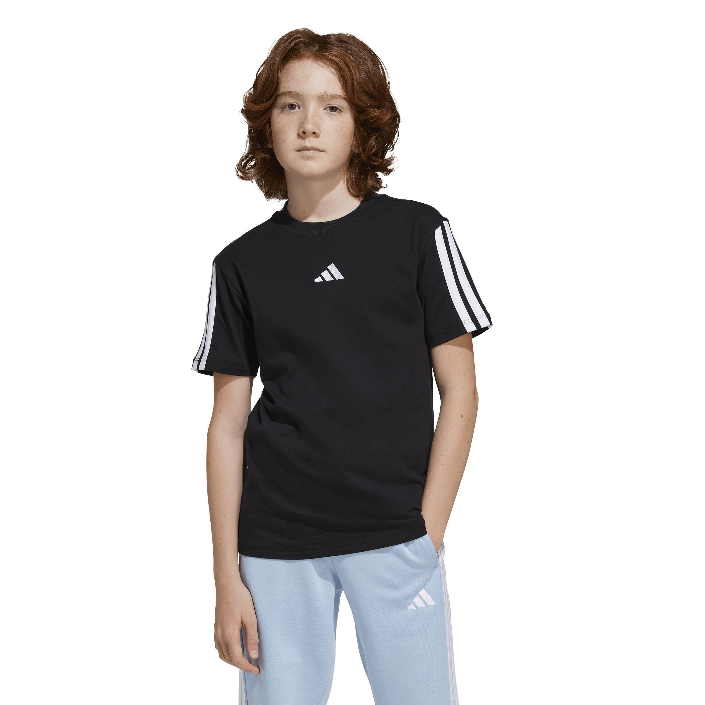 Unisex Kids Essentials Tee, Black, A701_ONE, large image number 6