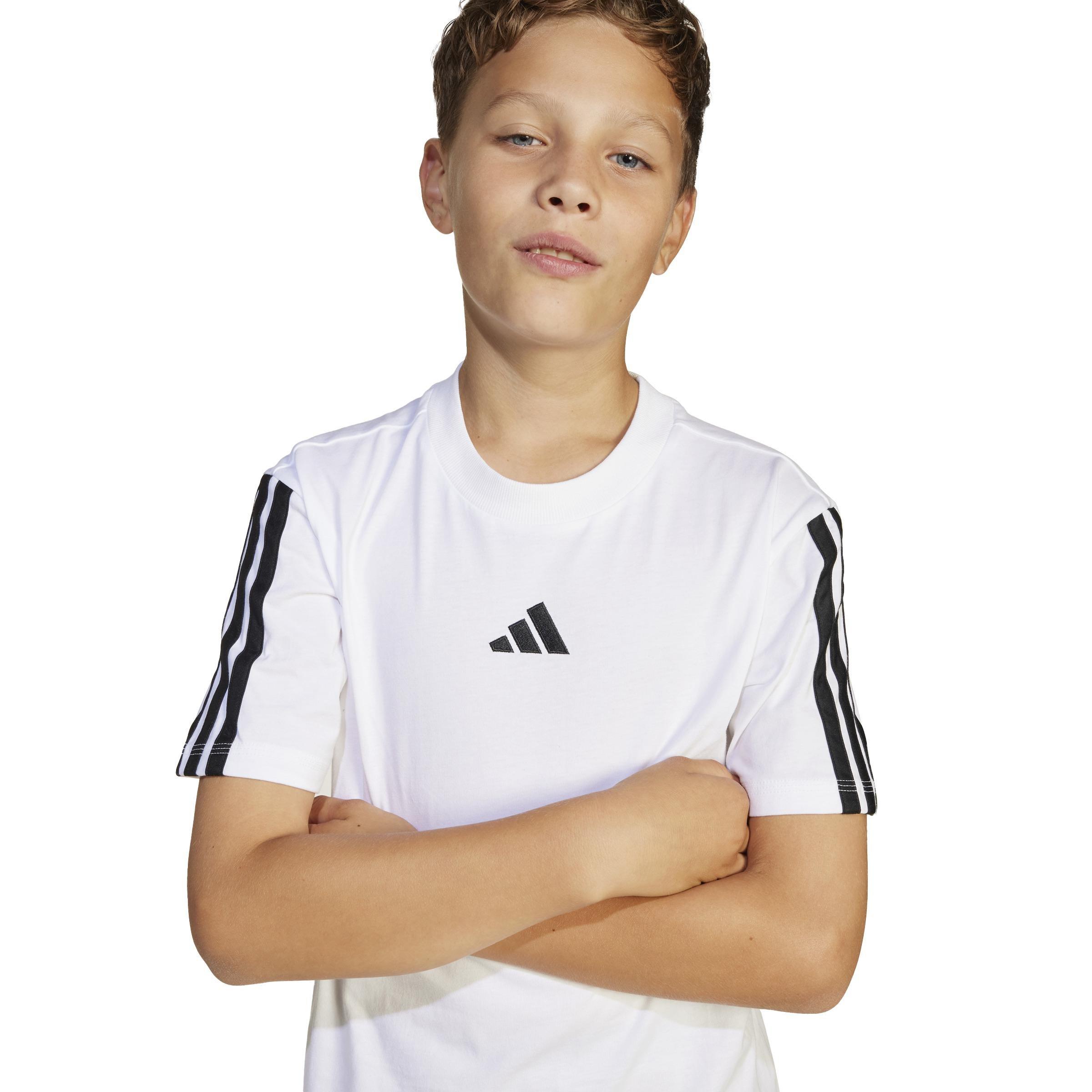 Unisex Kids Essentials Tee, White, , large image number 4