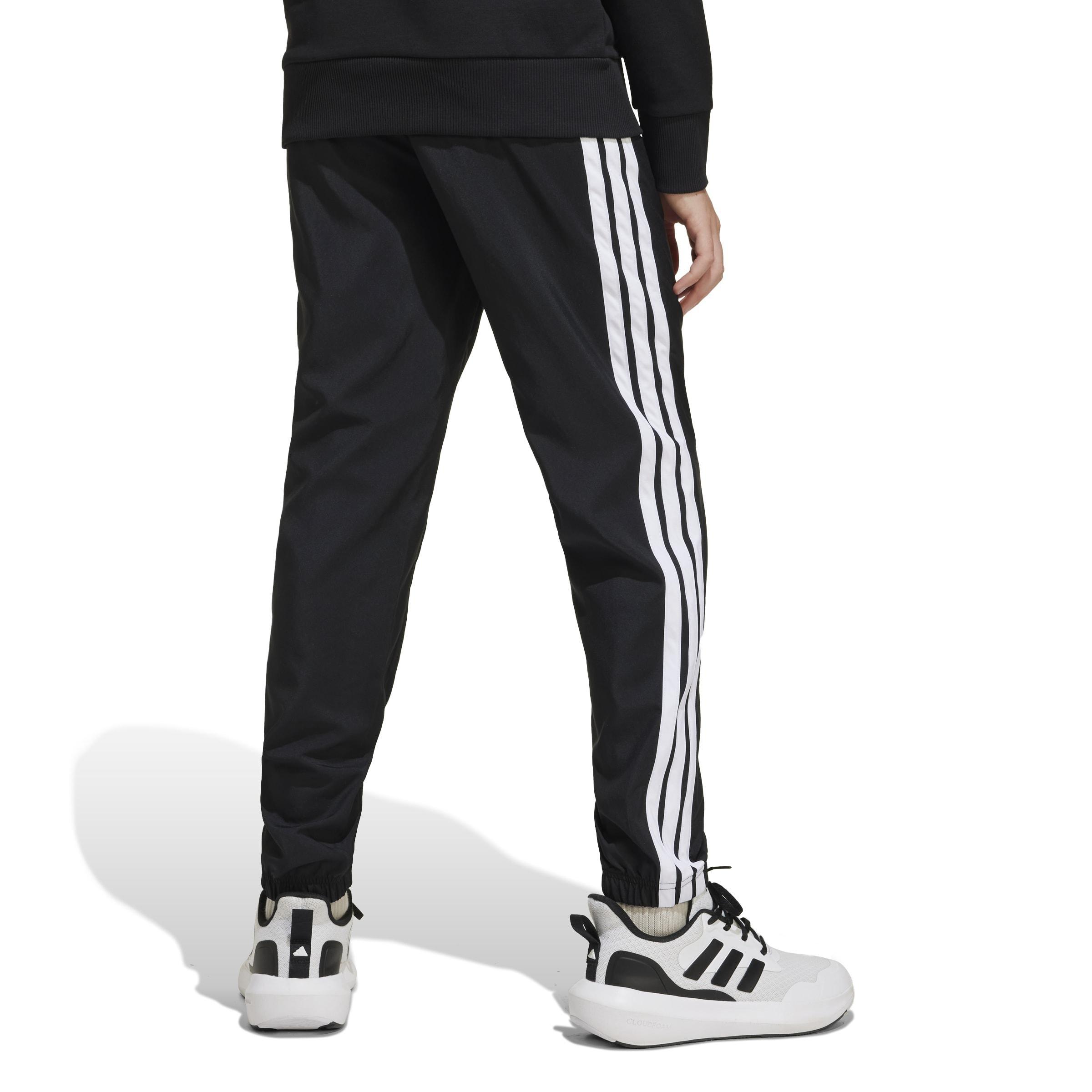 Kids Unisex Essentials Climacool Tracksuit Bottoms, Black, A701_ONE, large image number 2