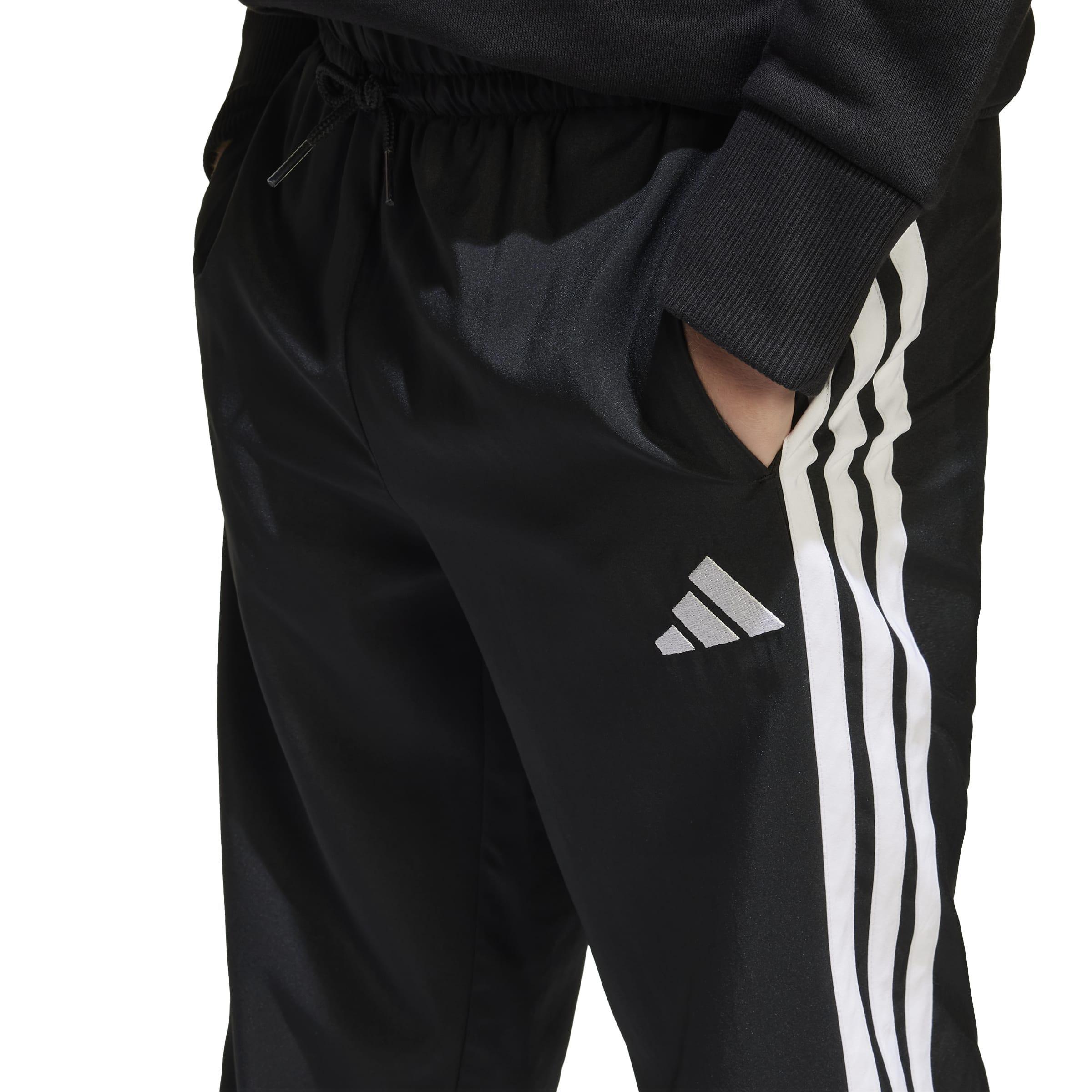 Kids Unisex Essentials Climacool Tracksuit Bottoms, Black, A701_ONE, large image number 5