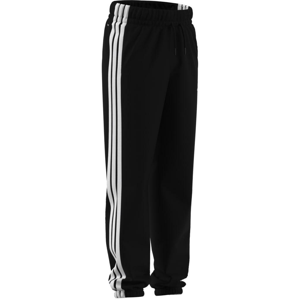 Kids Unisex Essentials Climacool Tracksuit Bottoms, Black, A701_ONE, large image number 7