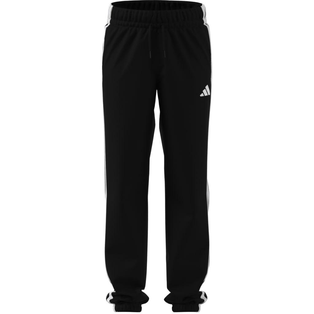 Kids Unisex Essentials Climacool Tracksuit Bottoms, Black, A701_ONE, large image number 10