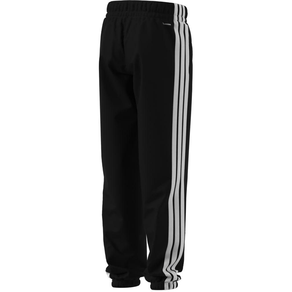 Kids Unisex Essentials Climacool Tracksuit Bottoms, Black, A701_ONE, large image number 12