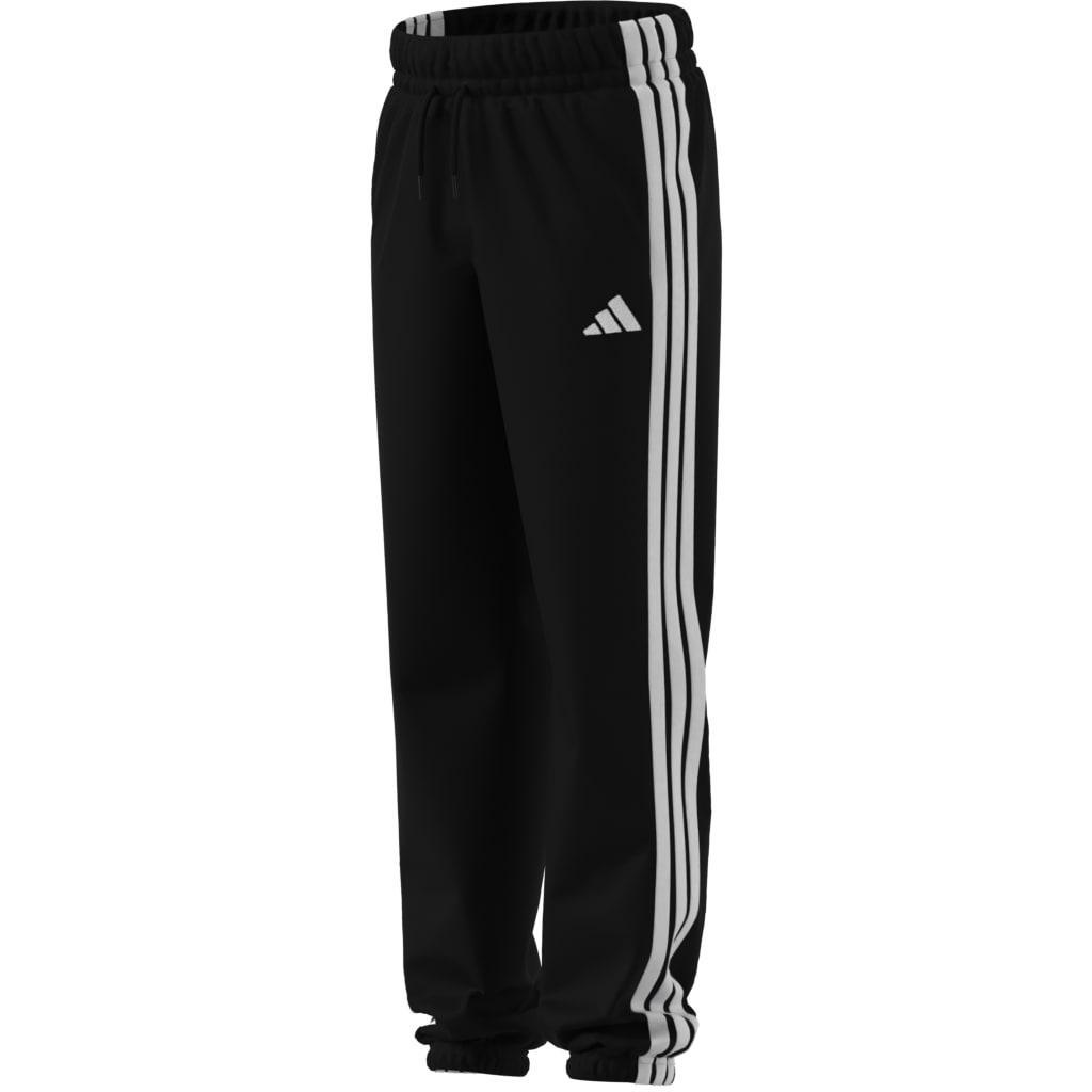 Kids Unisex Essentials Climacool Tracksuit Bottoms, Black, A701_ONE, large image number 12