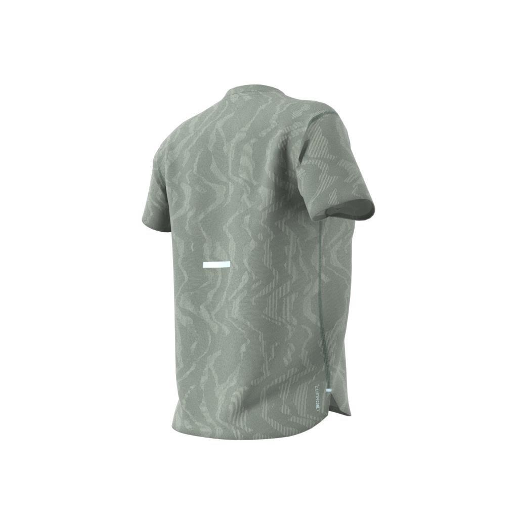 Ultimate Running Engineered Tee CLIMACOOL+, Green, , large image number 4