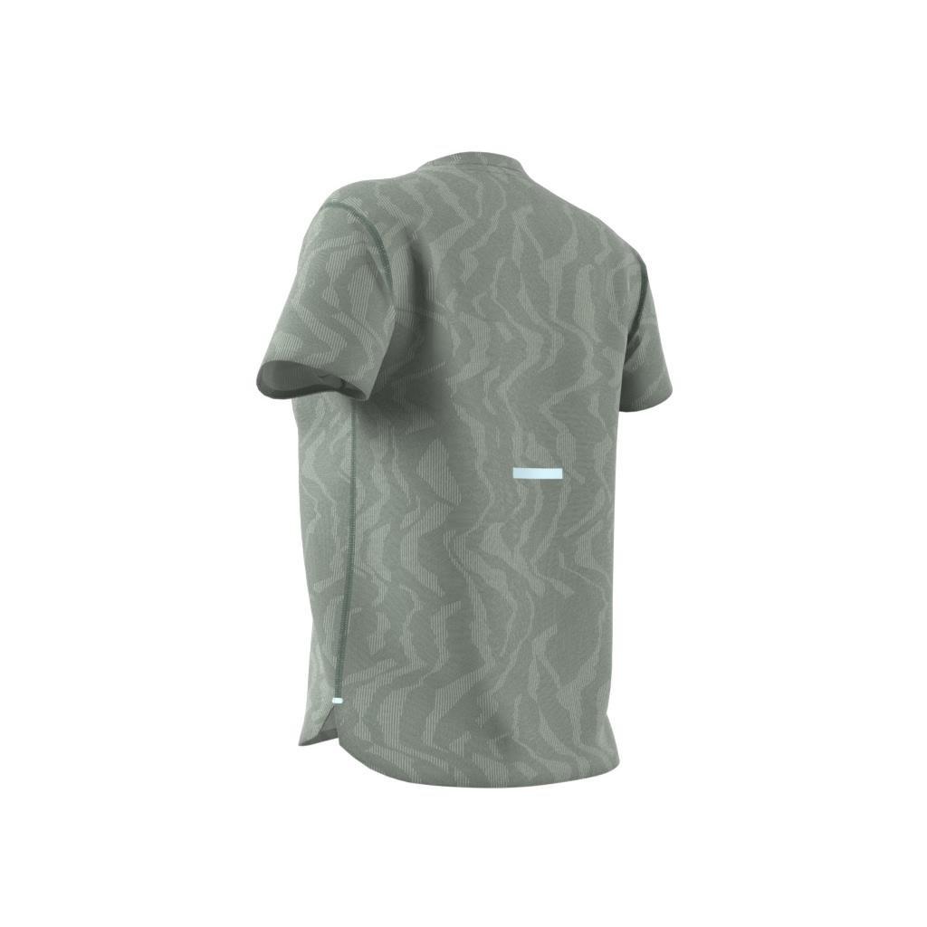Ultimate Running Engineered Tee CLIMACOOL+, Green, , large image number 5