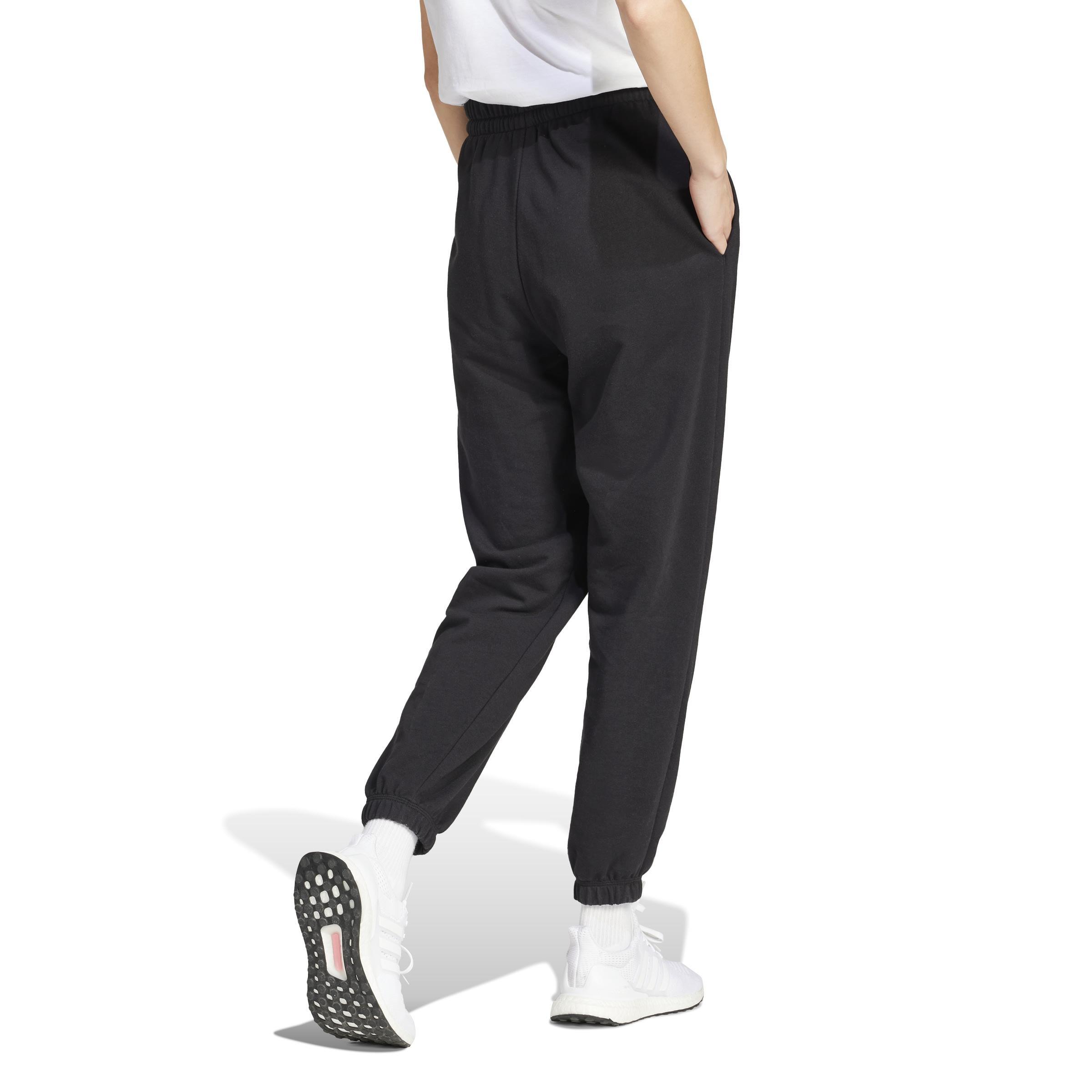 Essentials Small Logo French Terry Cuffed Joggers, Black, , large image number 2