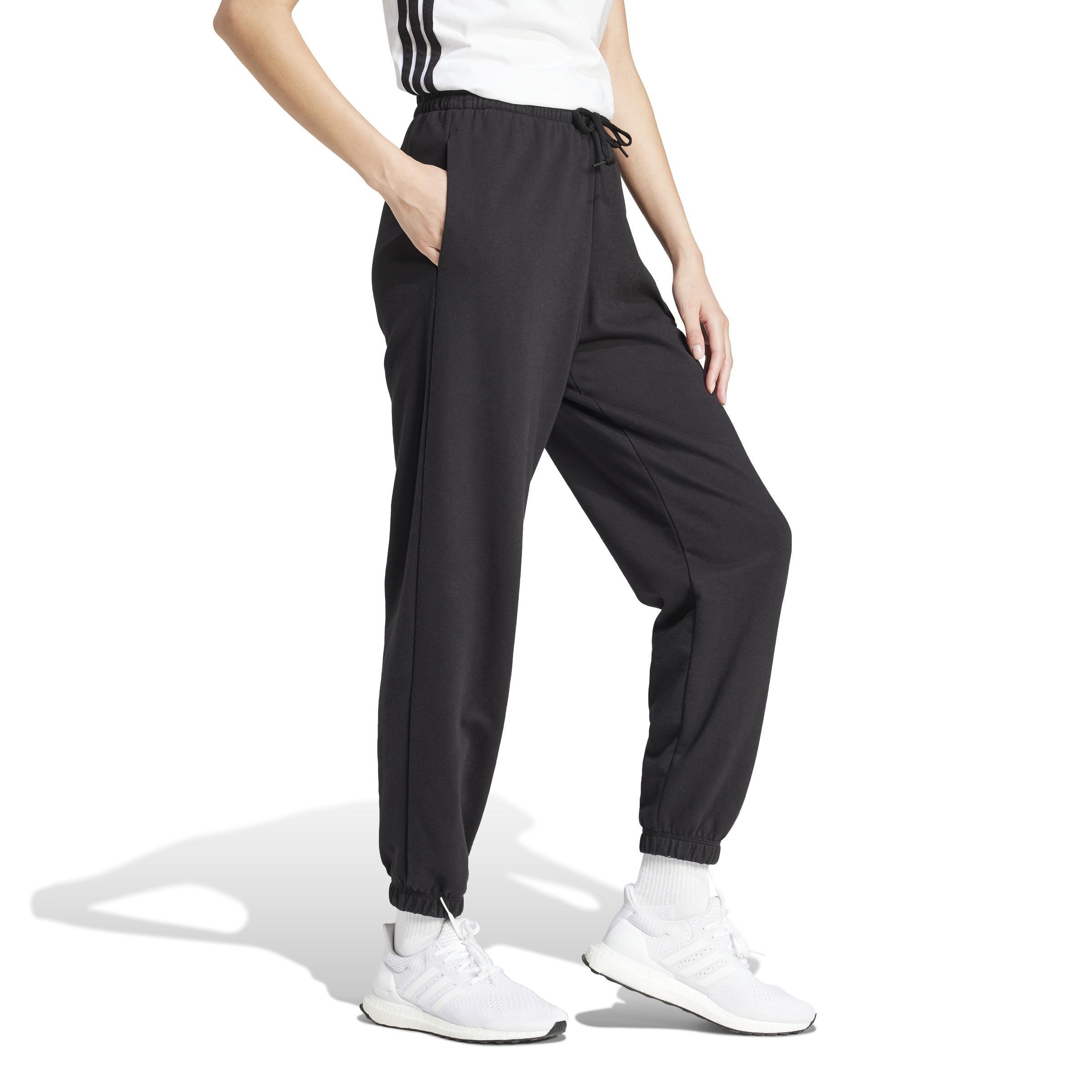 Essentials Small Logo French Terry Cuffed Joggers, Black, , large image number 8