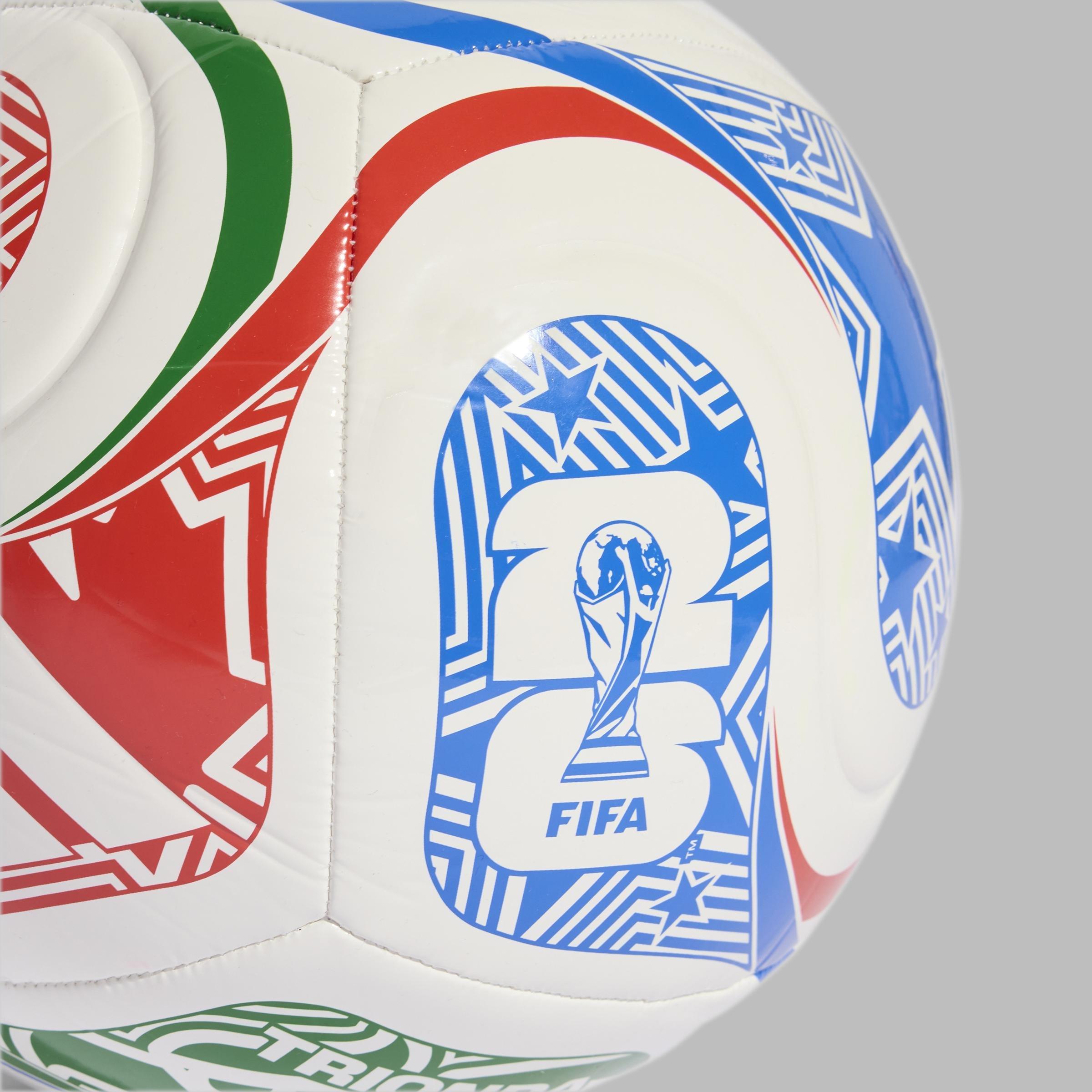 Unisex World Cup 26 Trionda Club Ball, White, A701_ONE, medium