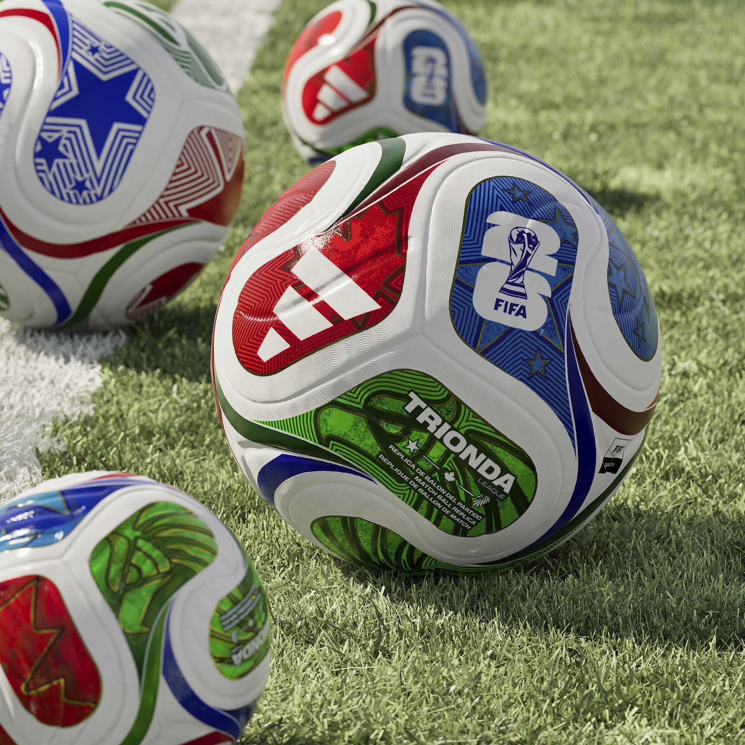 FIFA World Cup 26 Trionda League Ball, White, A701_ONE, large image number 6