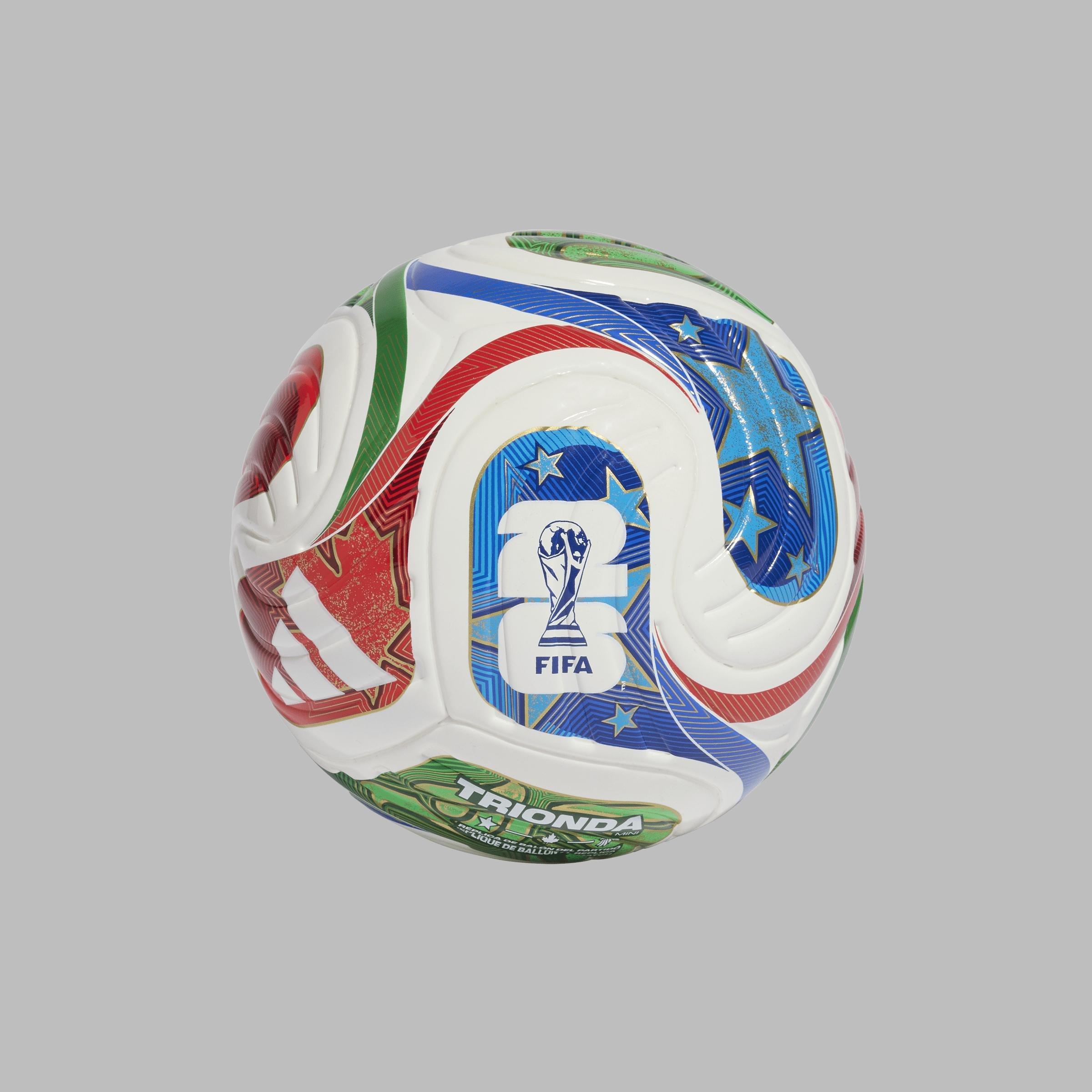 Unisex FIFA World Cup 26 Trionda Mini Ball, White, A701_ONE, large image number 3