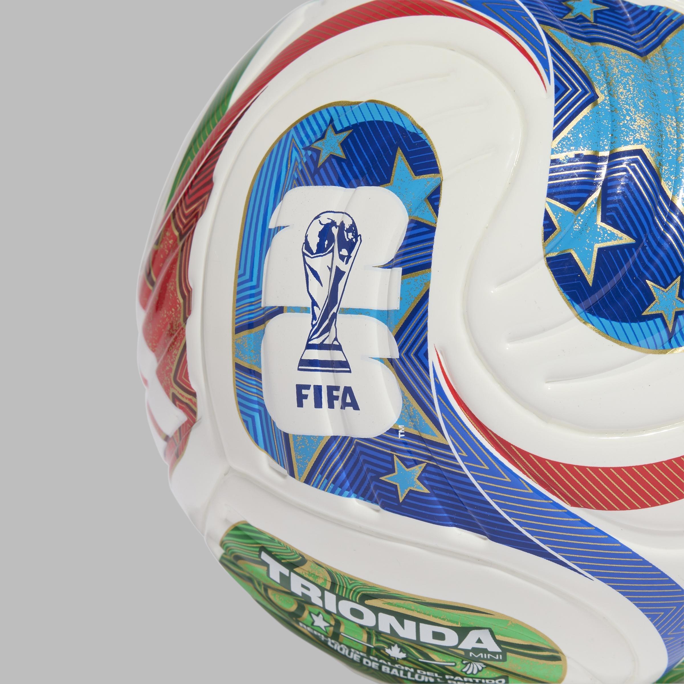 Unisex FIFA World Cup 26 Trionda Mini Ball, White, A701_ONE, large image number 6