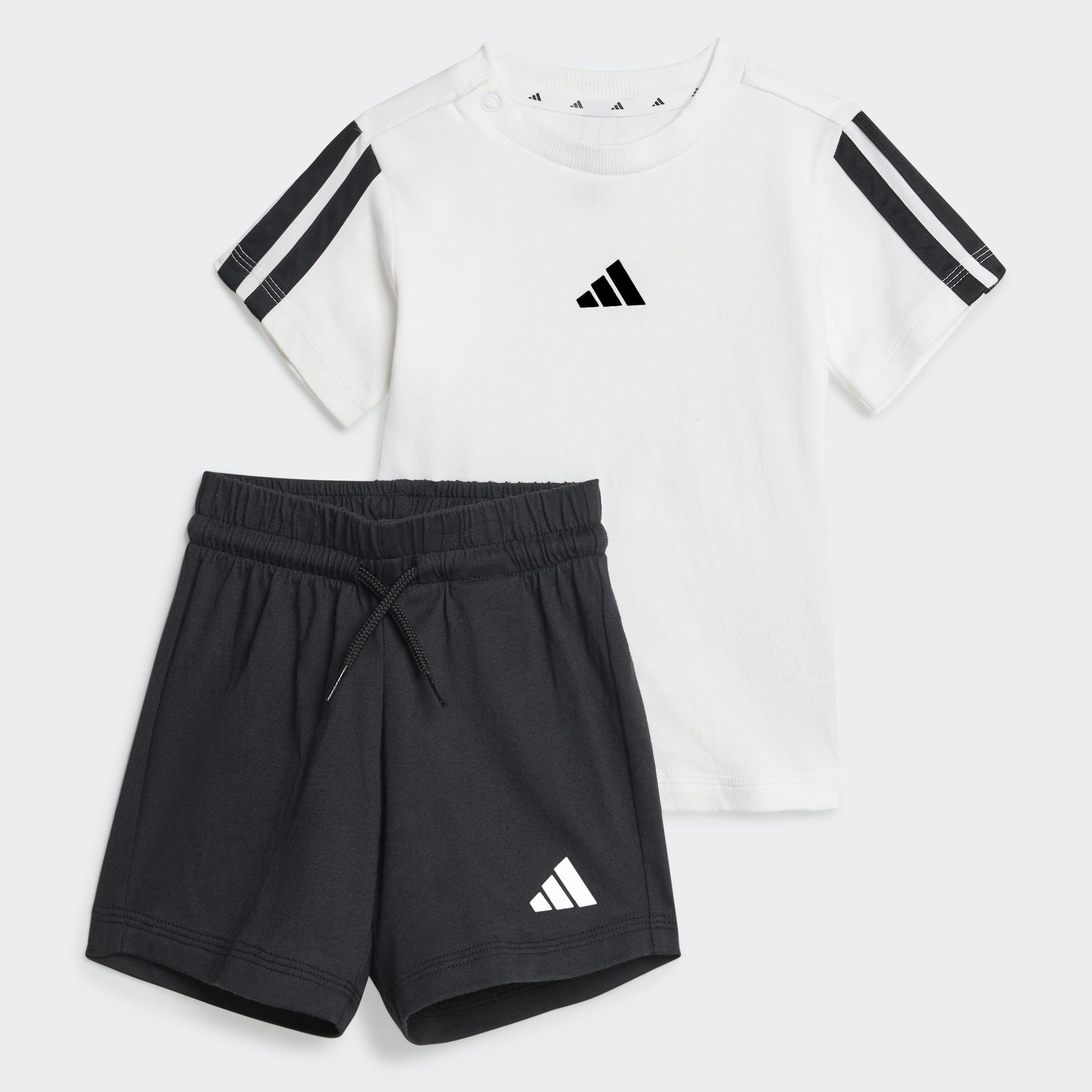 Kids Unisex Essentials Tee Set, White