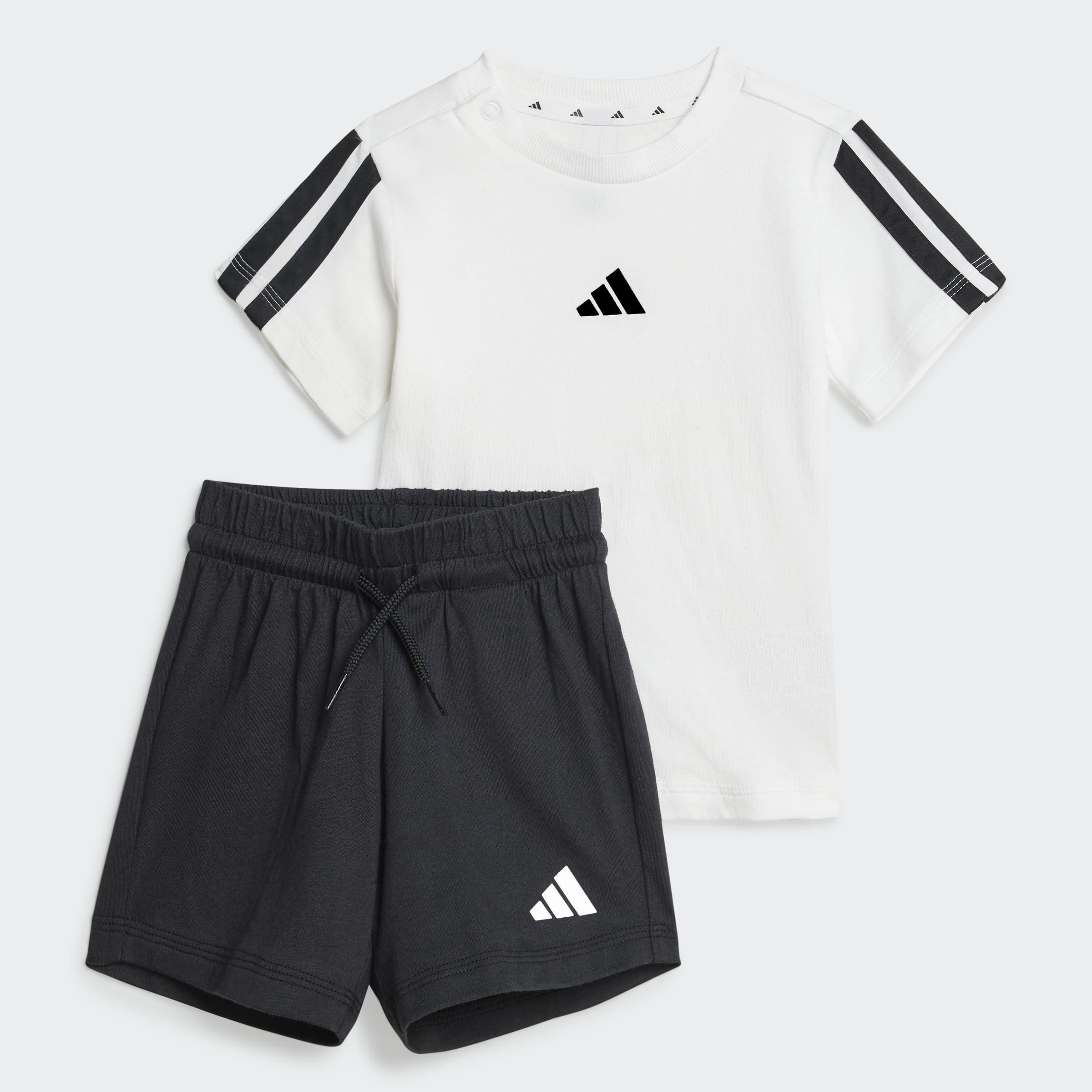 Kids Unisex Essentials Tee Set, White