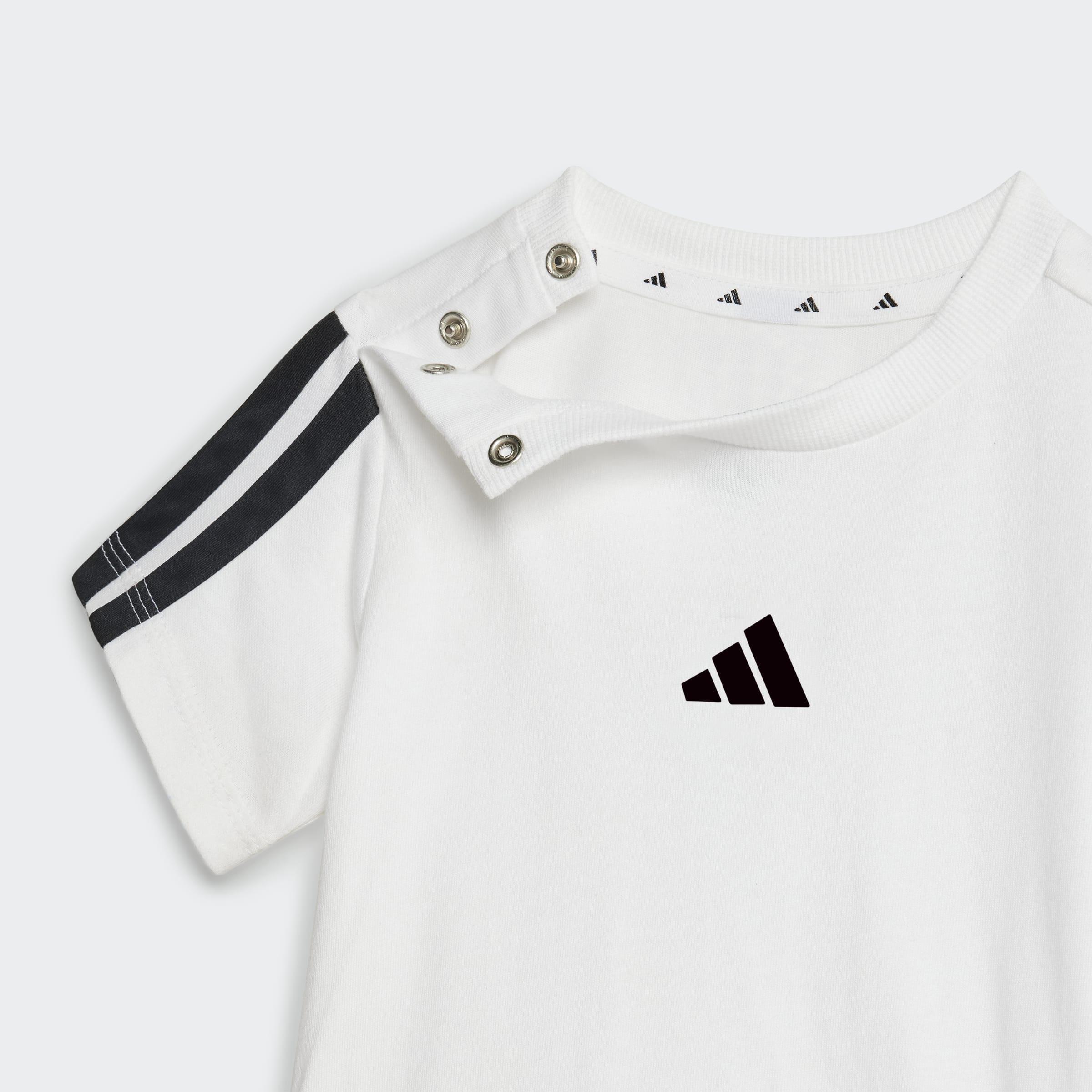 Kids Unisex Essentials Tee Set, White, A701_ONE, large image number 5