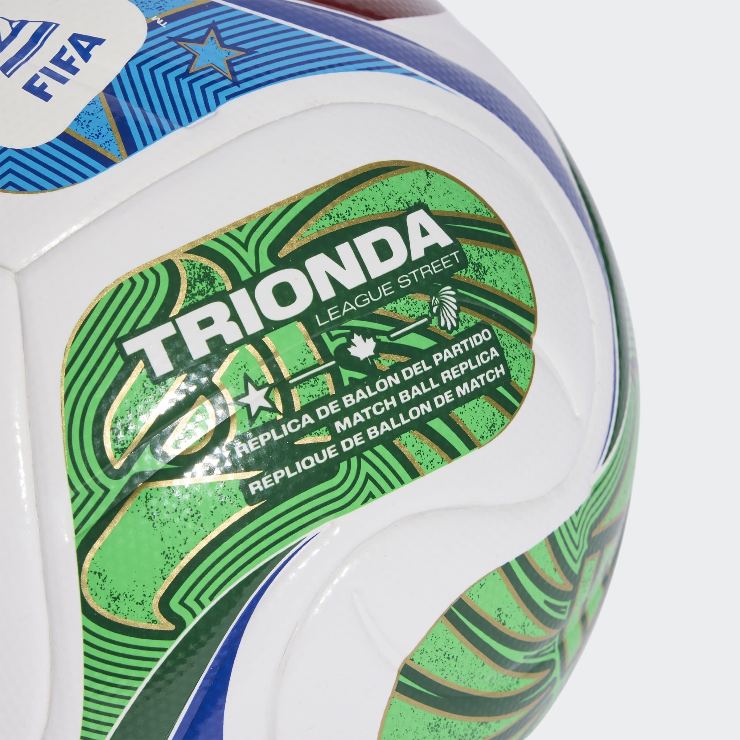 Kids FIFA World Cup 26 Trionda League Junior 350 Ball, White, A701_ONE, large image number 2