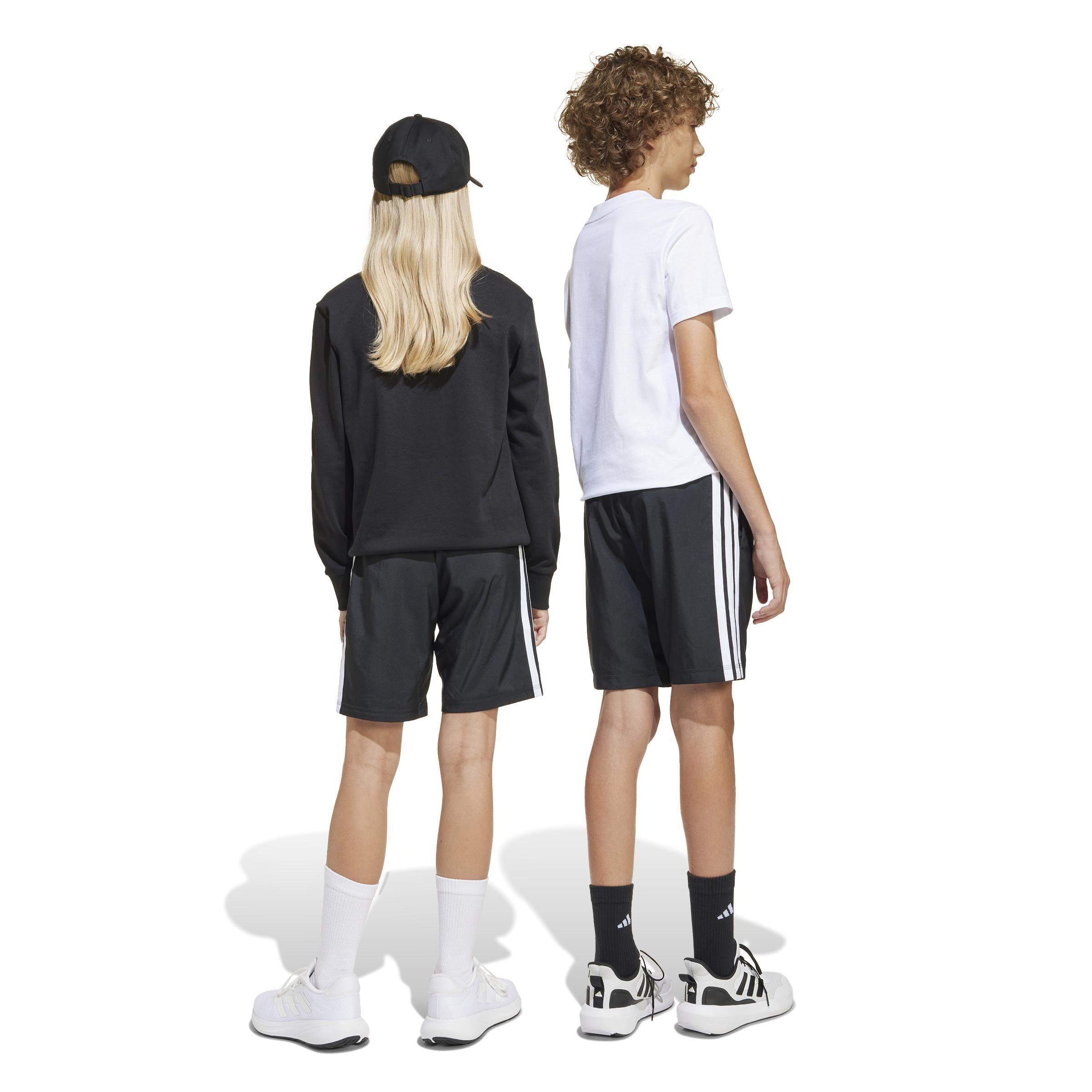 Unisex Kids Essentials Climacool Shorts, Black, , large image number 2