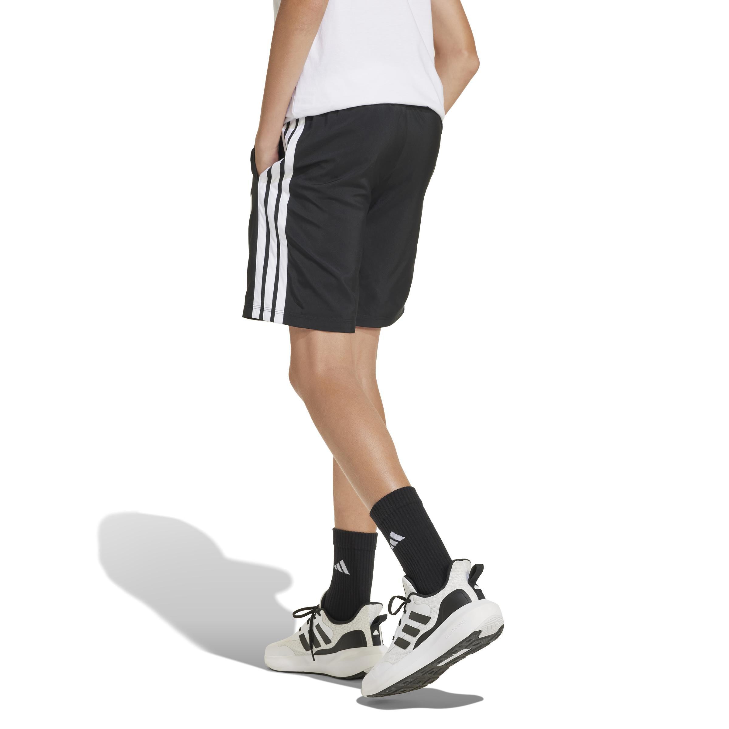 Unisex Kids Essentials Climacool Shorts, Black, , large image number 3