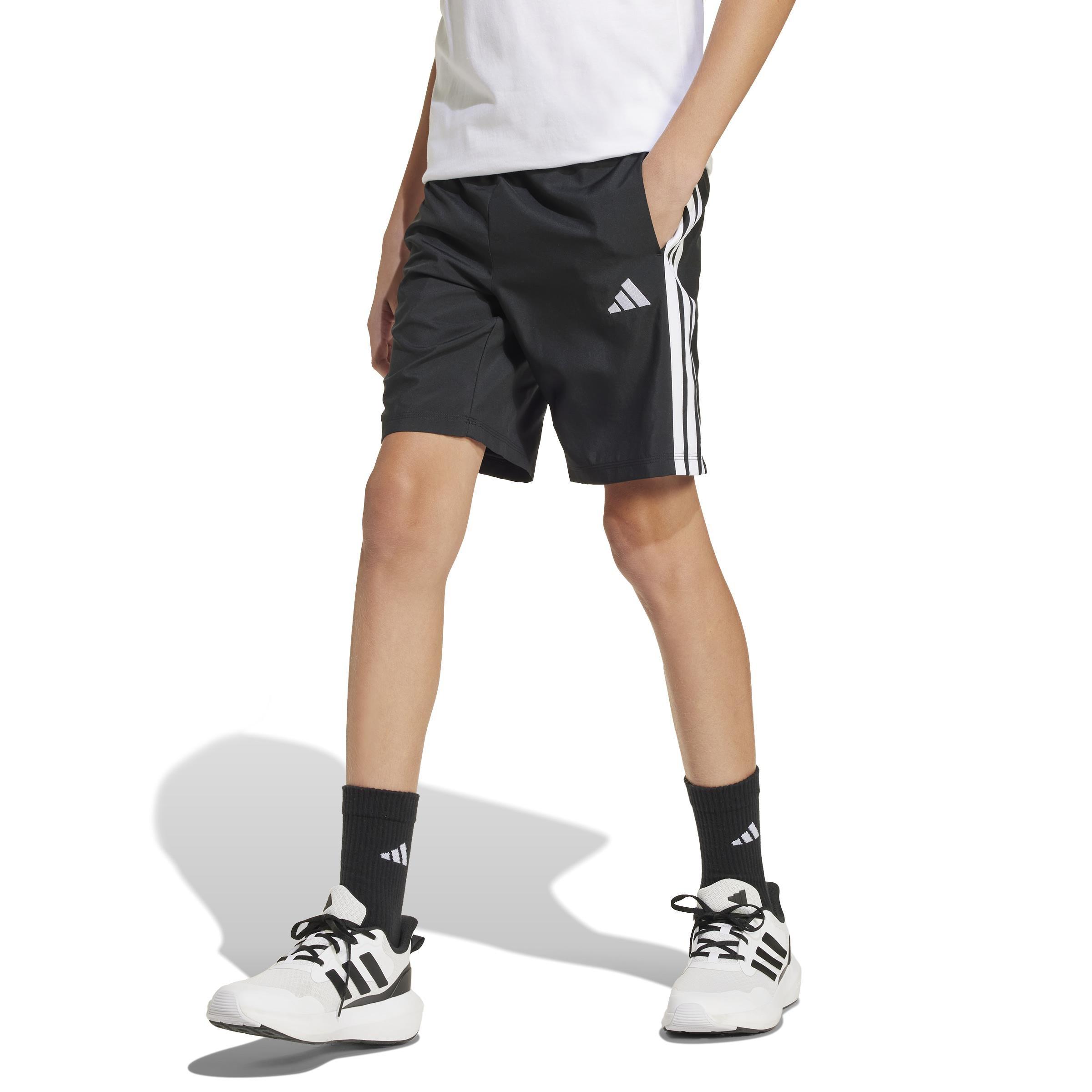 Unisex Kids Essentials Climacool Shorts, Black, , large image number 10