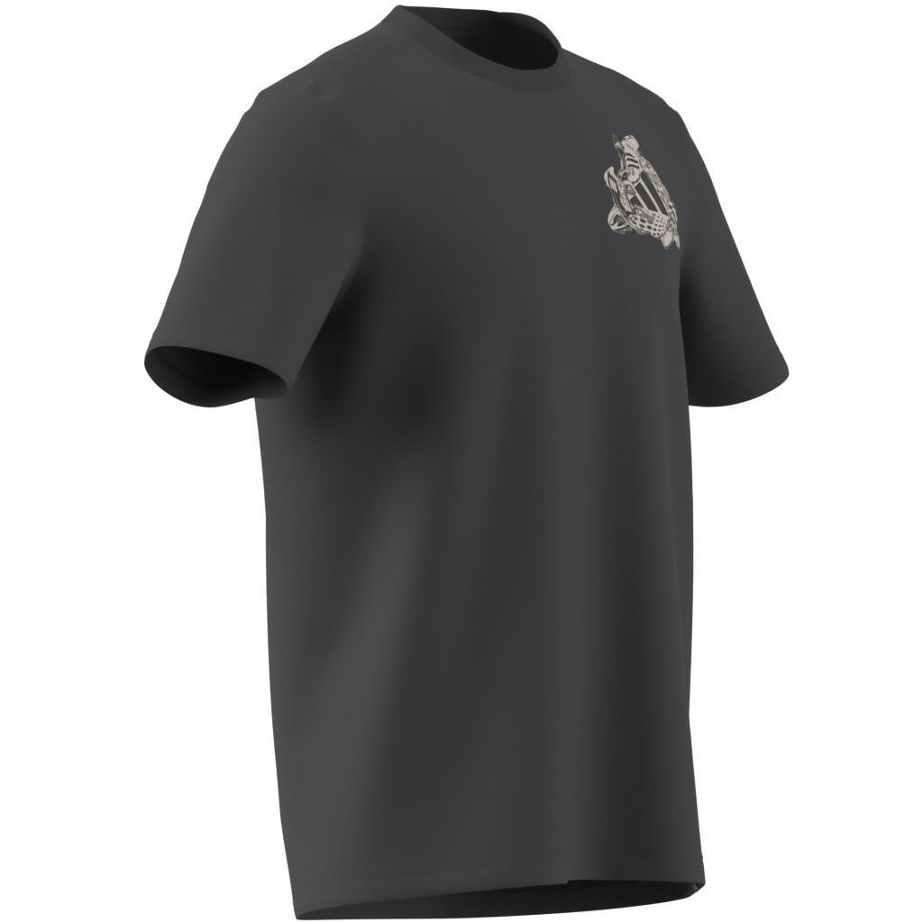 Football Kicks Graphic T-Shirt, Grey, , large image number 5