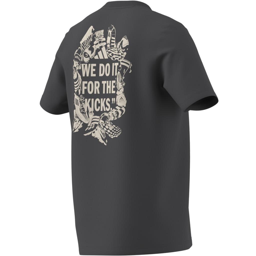 Football Kicks Graphic T-Shirt, Grey, , large image number 7