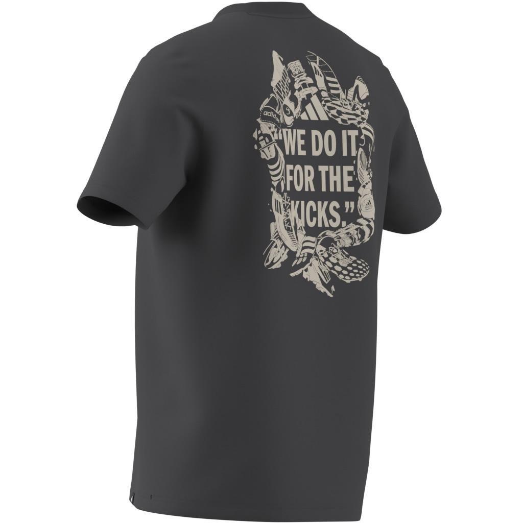 Football Kicks Graphic T-Shirt, Grey, , large image number 10