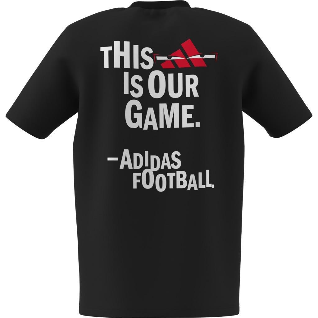 Football Graphic T-shirt, Black, , large image number 9