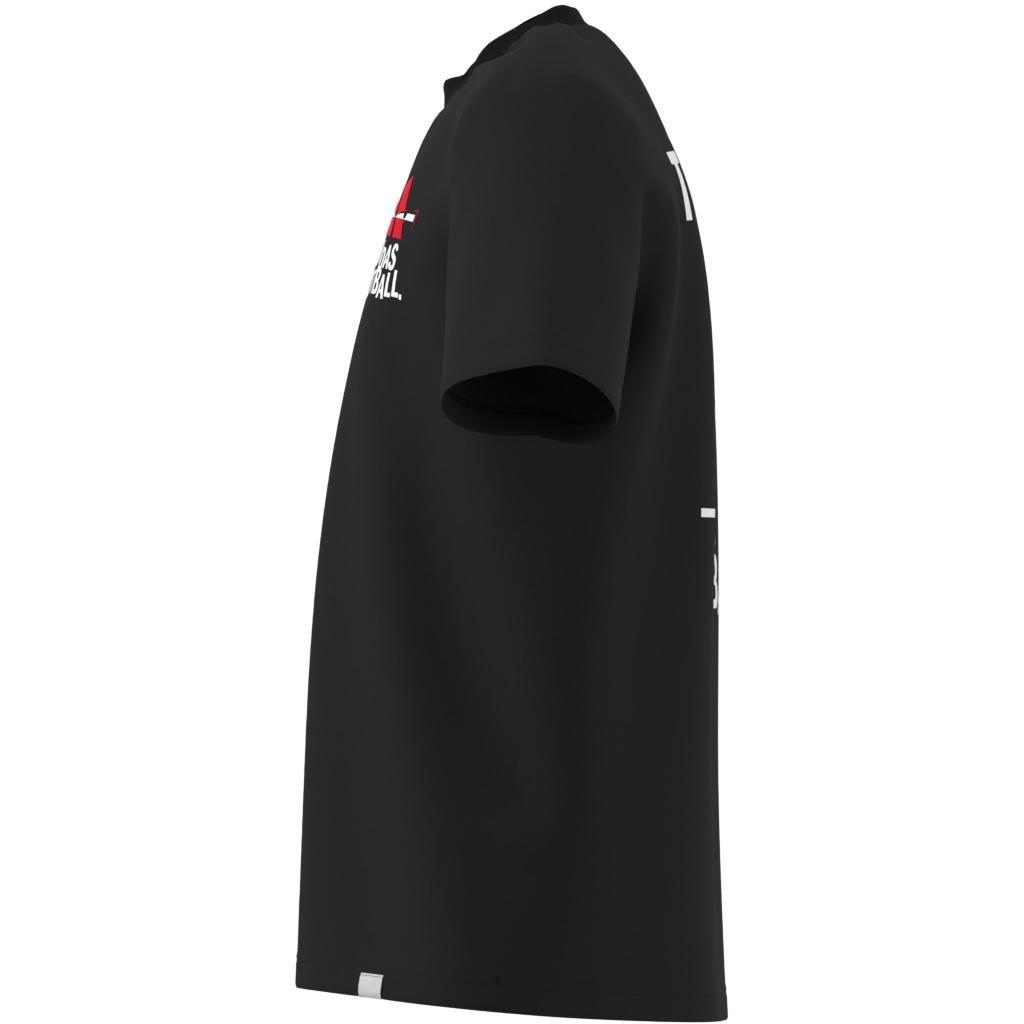 Football Graphic T-shirt, Black, , large image number 10