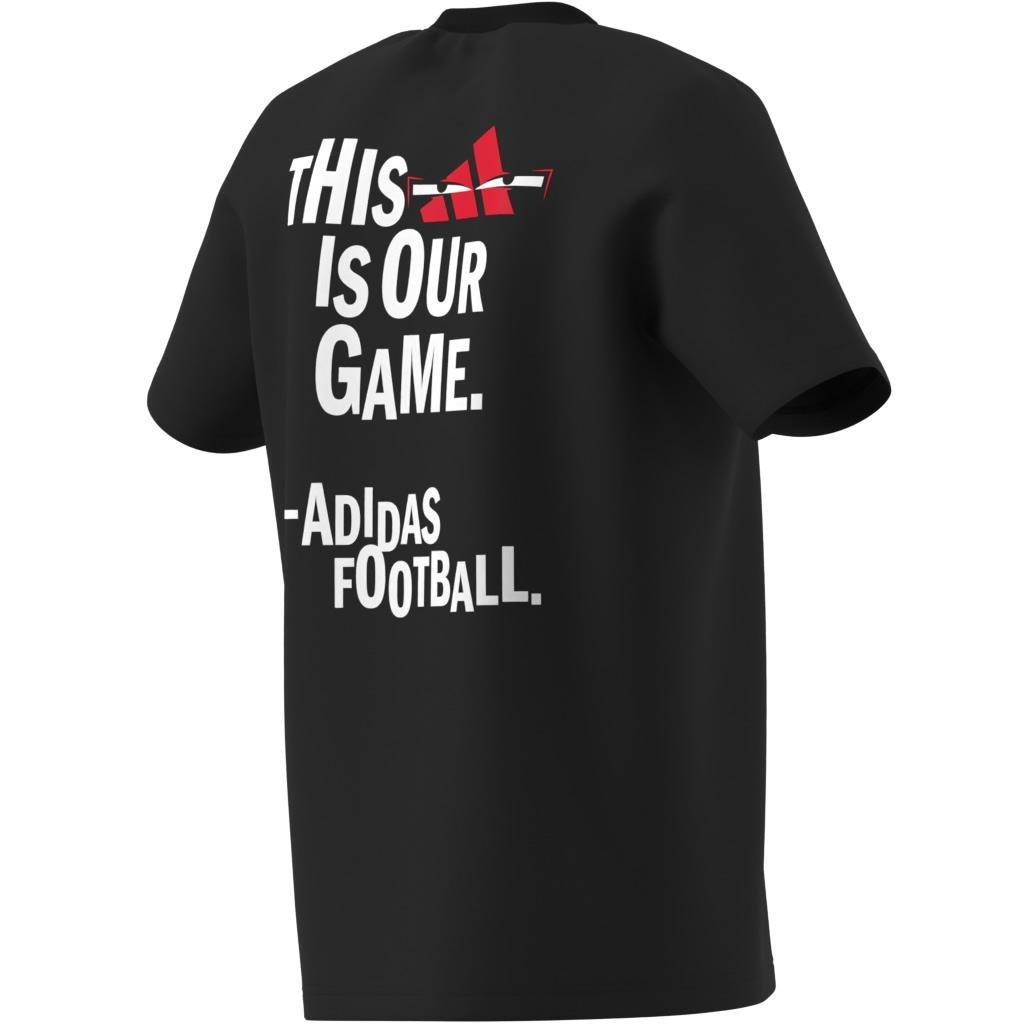 Football Graphic T-shirt, Black, A701_ONE, large image number 11