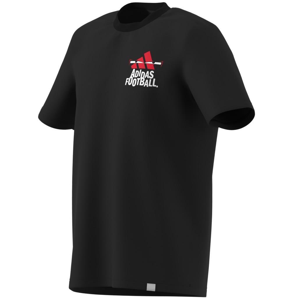 Football Graphic T-shirt, Black, A701_ONE, large image number 12