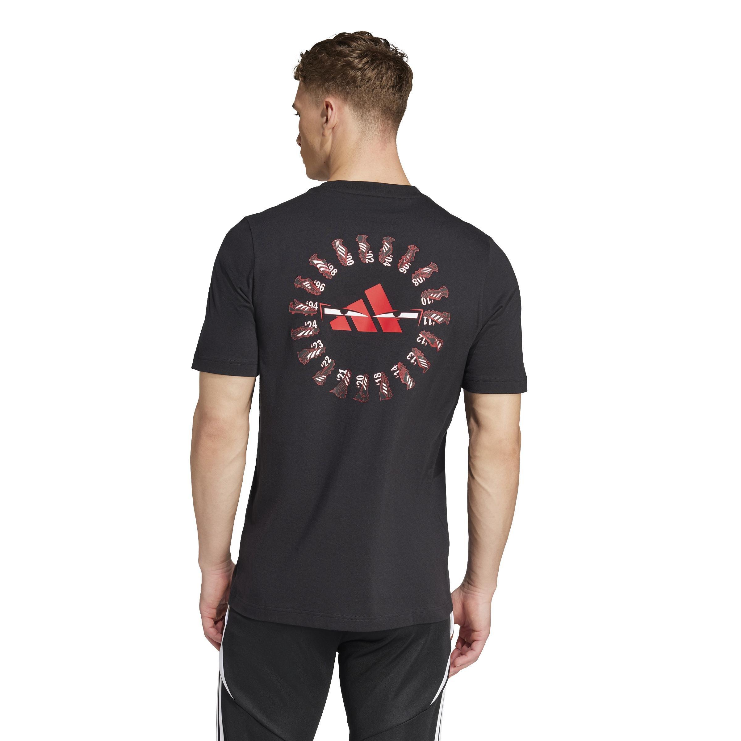 Predator History Graphic T-Shirt, Black, , large image number 1