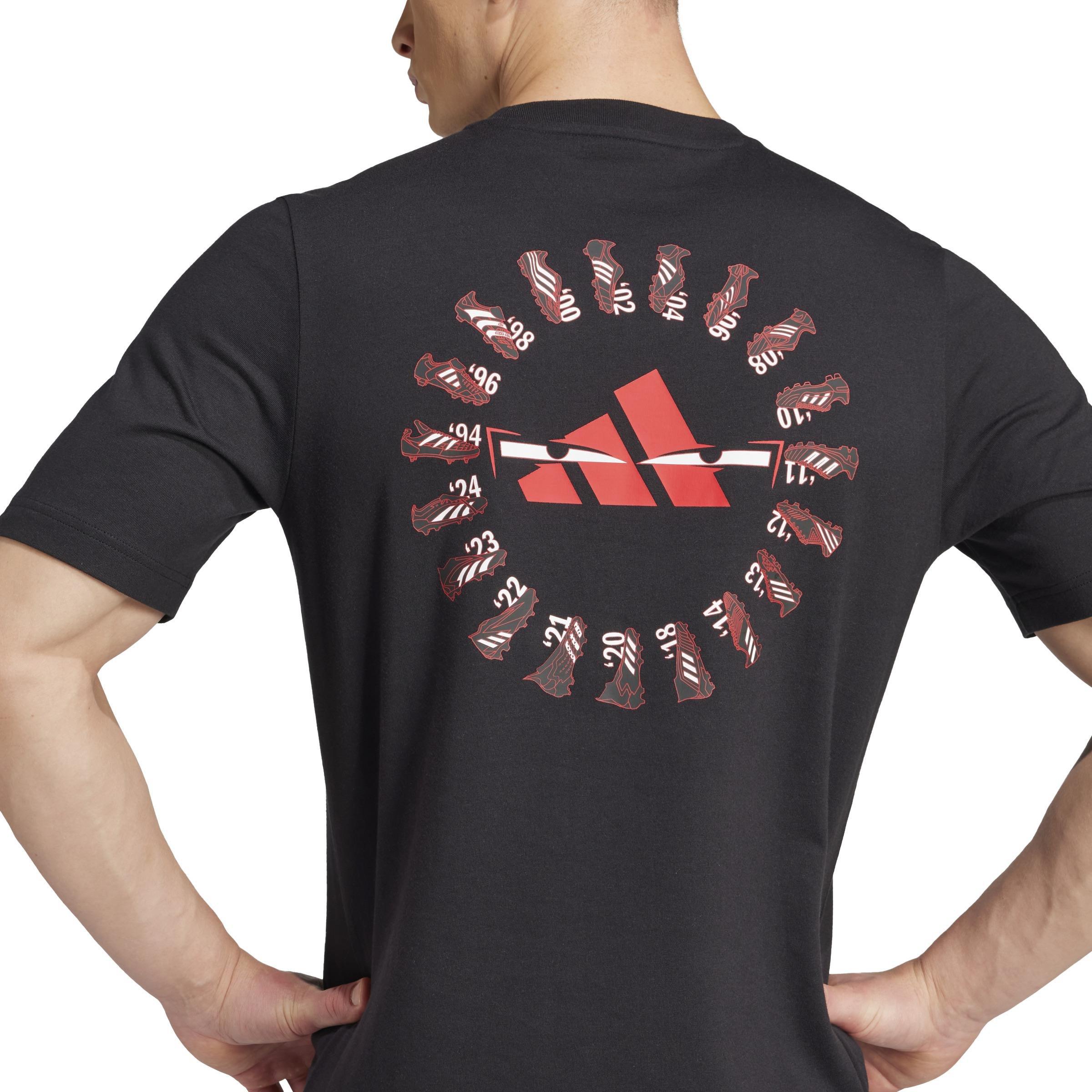 Predator History Graphic T-Shirt, Black, , large image number 3