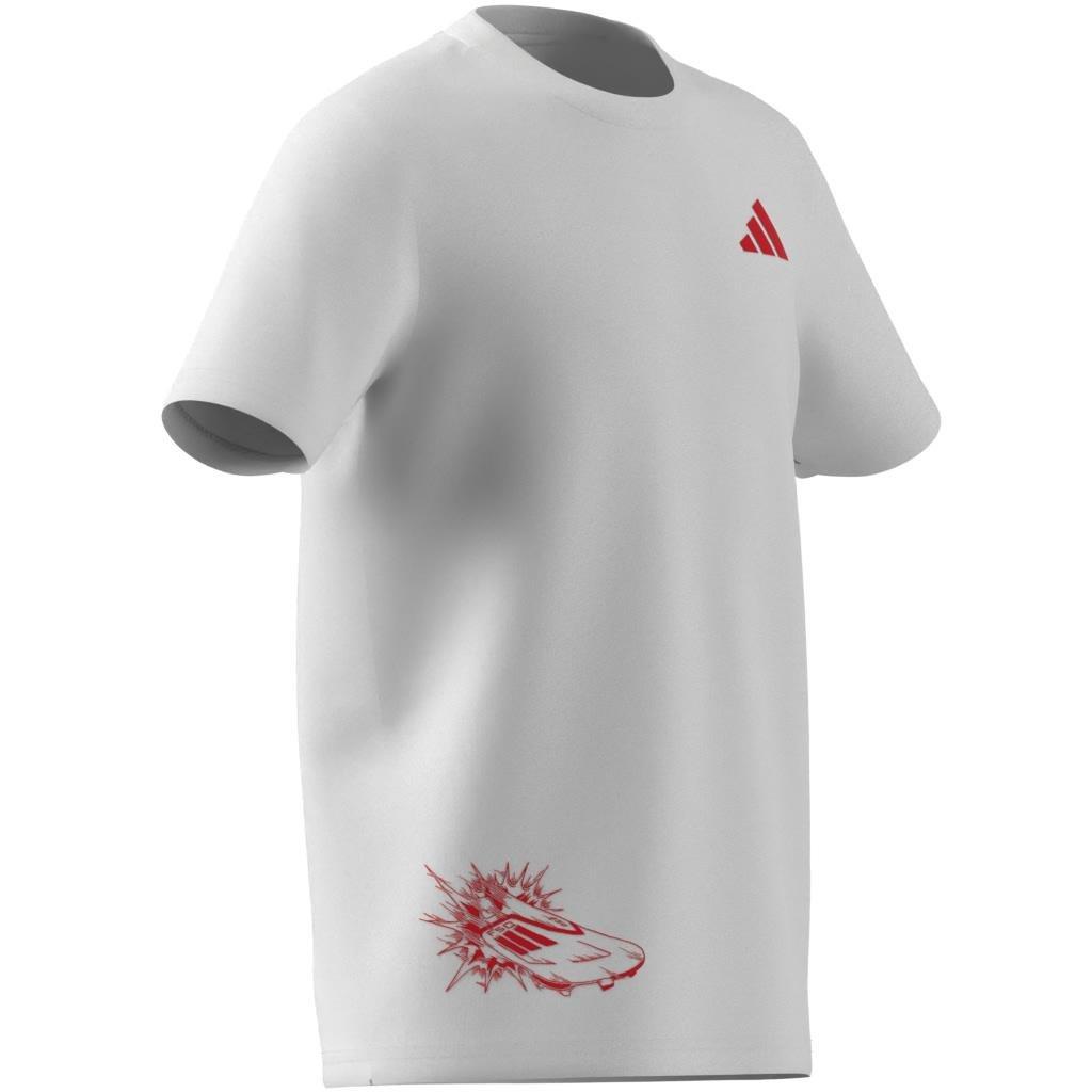 Kids F50 Signature Graphic T-Shirt, White, , large image number 9