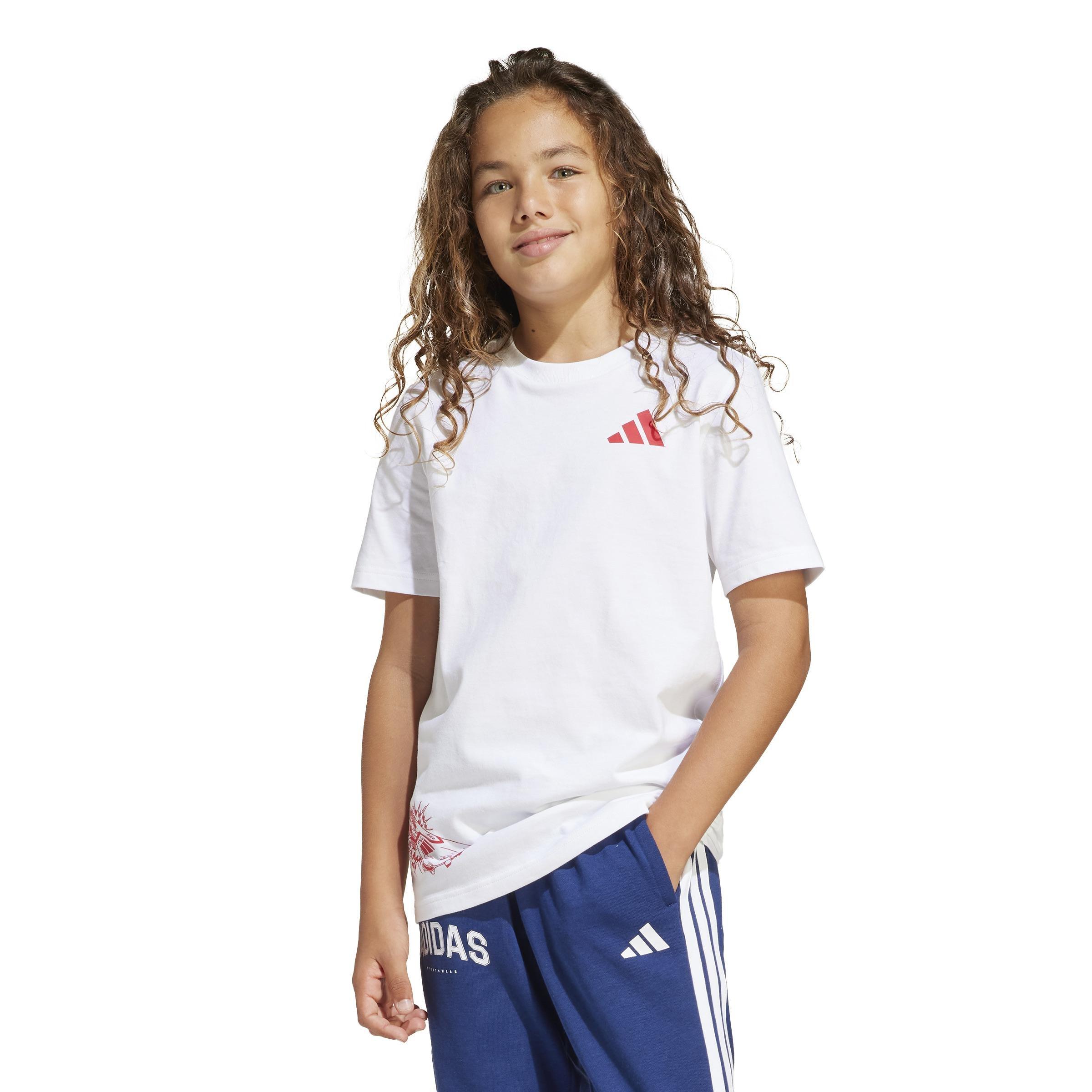 Kids F50 Signature Graphic T-Shirt, White, , large image number 11