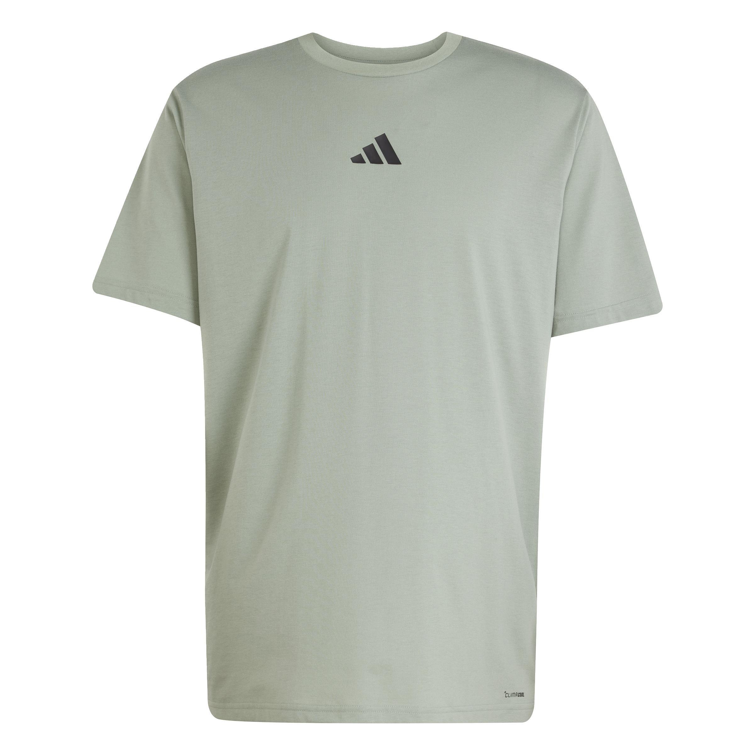 CLIMACOOL One Rep at a Time Training Graphic T-Shirt, Green, A701_ONE, large image number 0