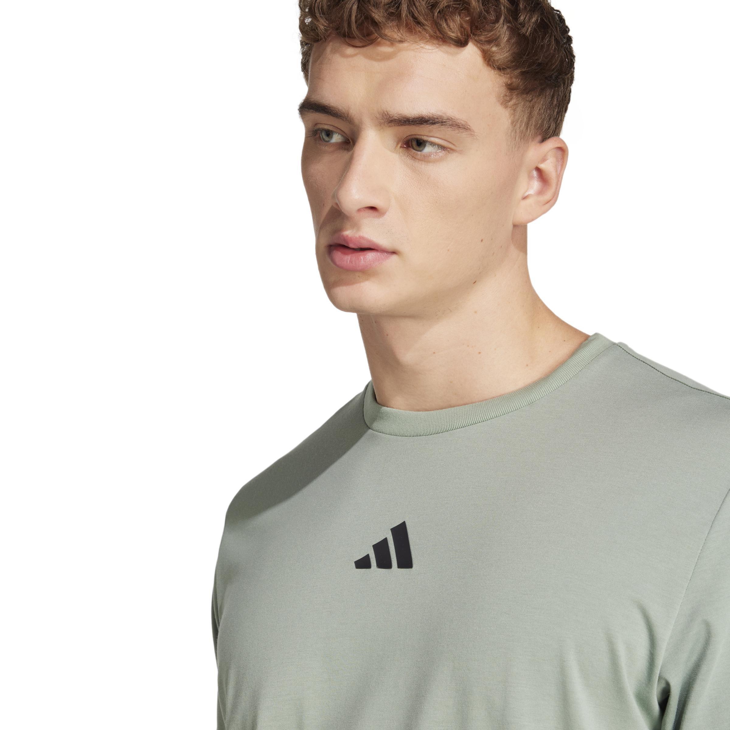 CLIMACOOL One Rep at a Time Training Graphic T-Shirt, Green, A701_ONE, large image number 2