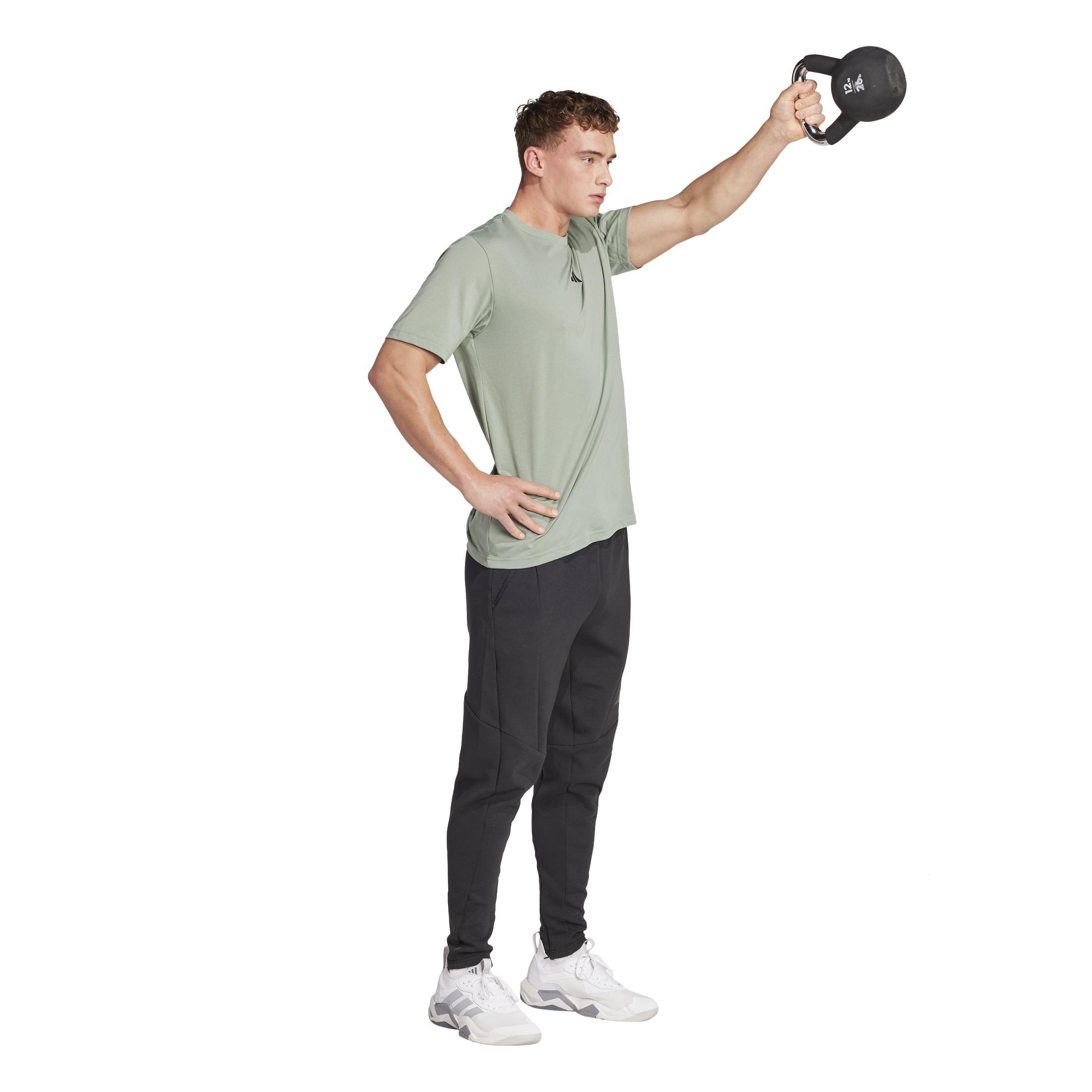 CLIMACOOL One Rep at a Time Training Graphic T-Shirt, Green, A701_ONE, large image number 5