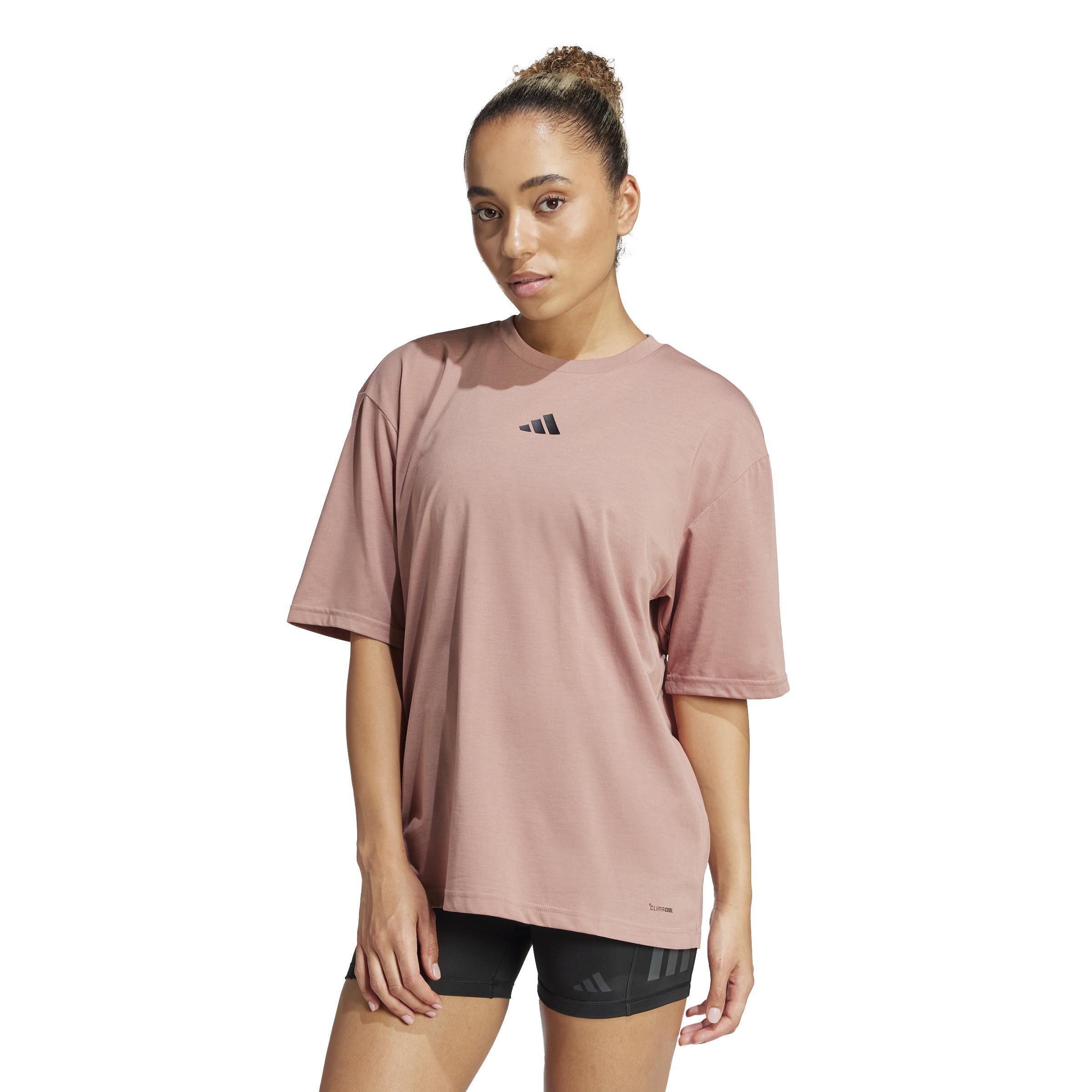 Climacool One Rep at a Time Training Graphic T-Shirt, Red, , large image number 6