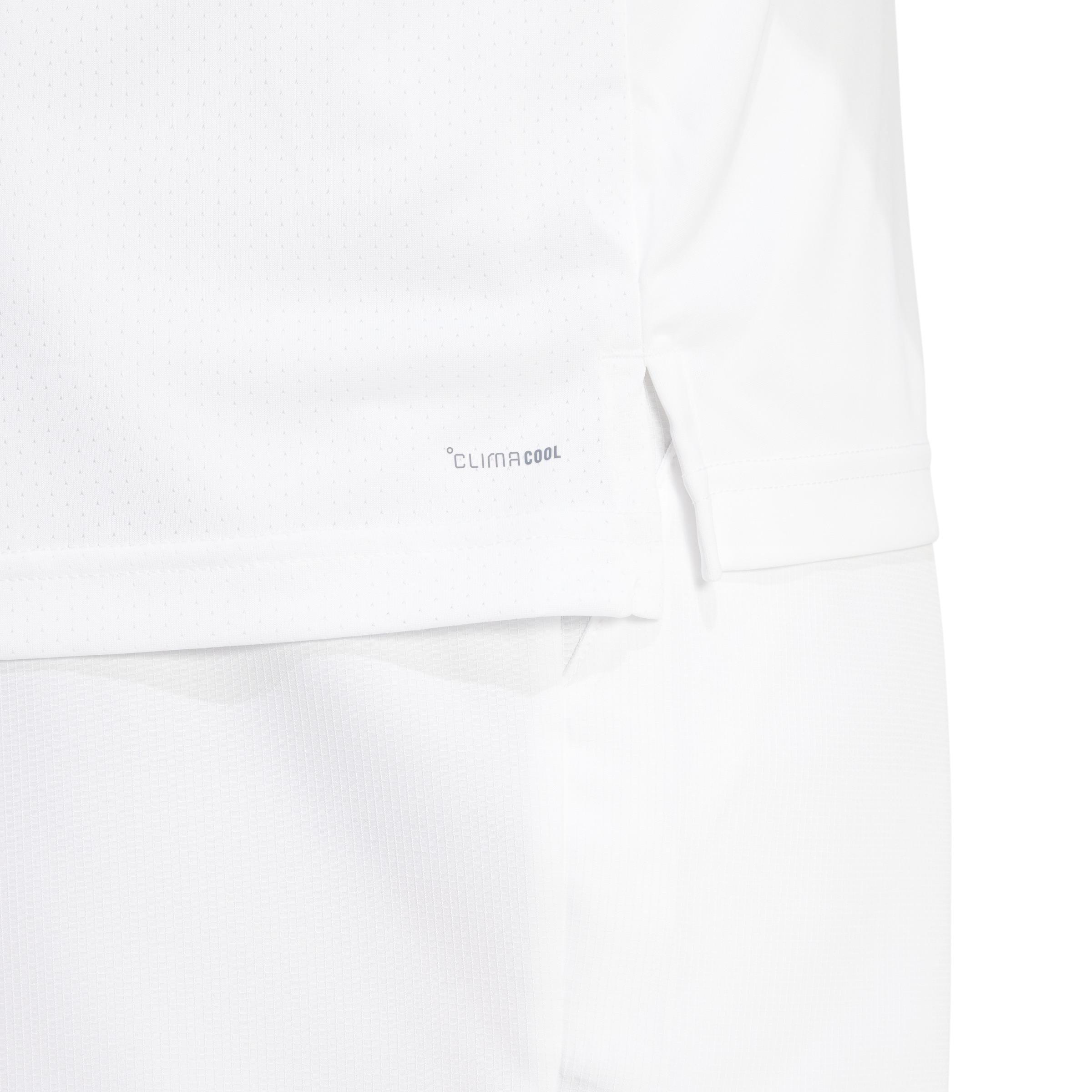 Club Tennis Climacool T-Shirt, White, A701_ONE, large image number 4