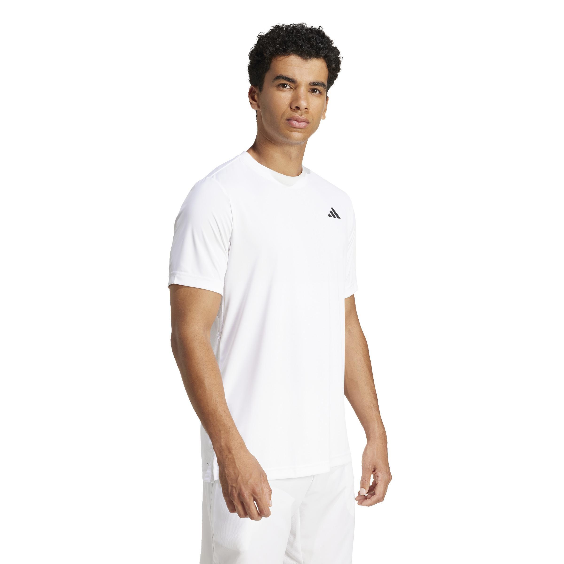 Club Tennis Climacool T-Shirt, White, A701_ONE, large image number 7