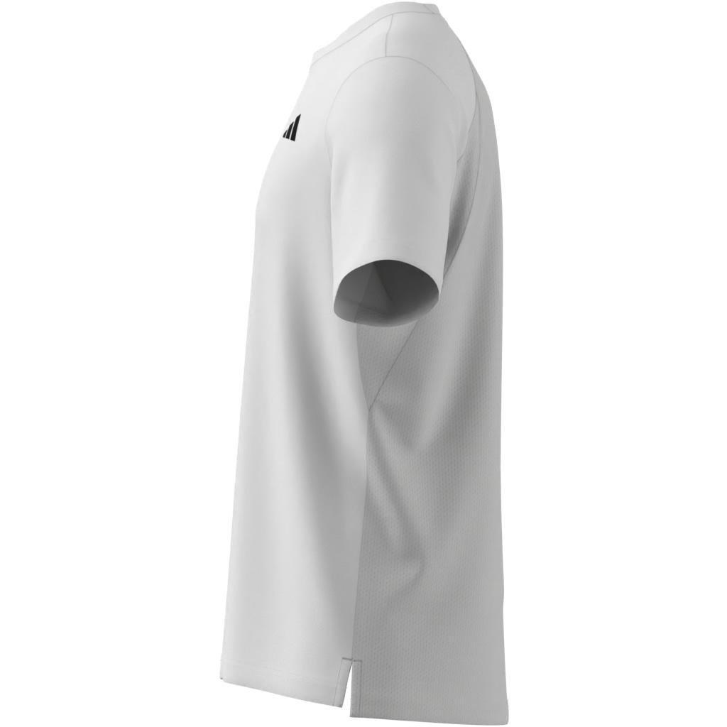 Club Tennis Climacool T-Shirt, White, A701_ONE, large image number 12