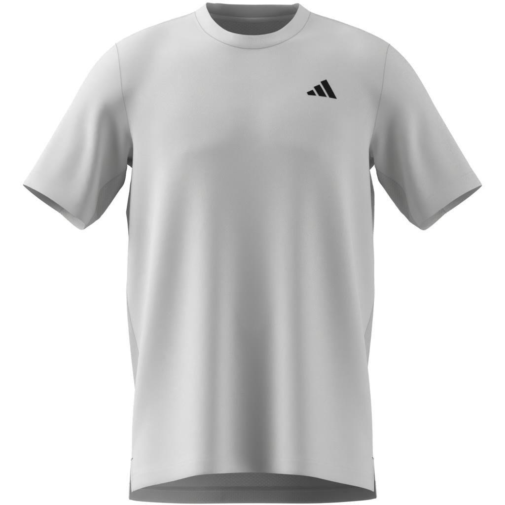 Club Tennis Climacool T-Shirt, White, A701_ONE, large image number 13