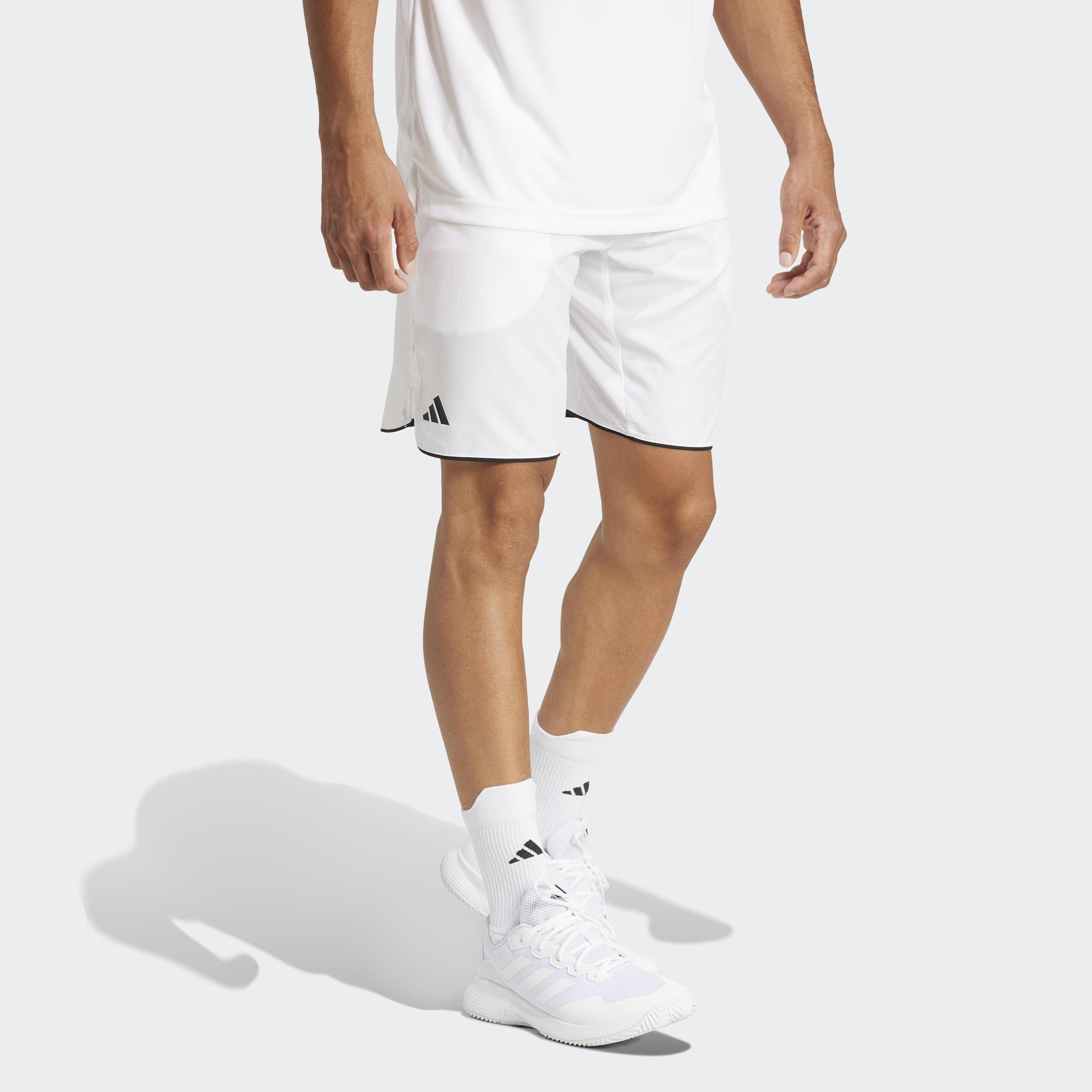 Club Tennis Climacool Shorts, White, A701_ONE, large image number 4
