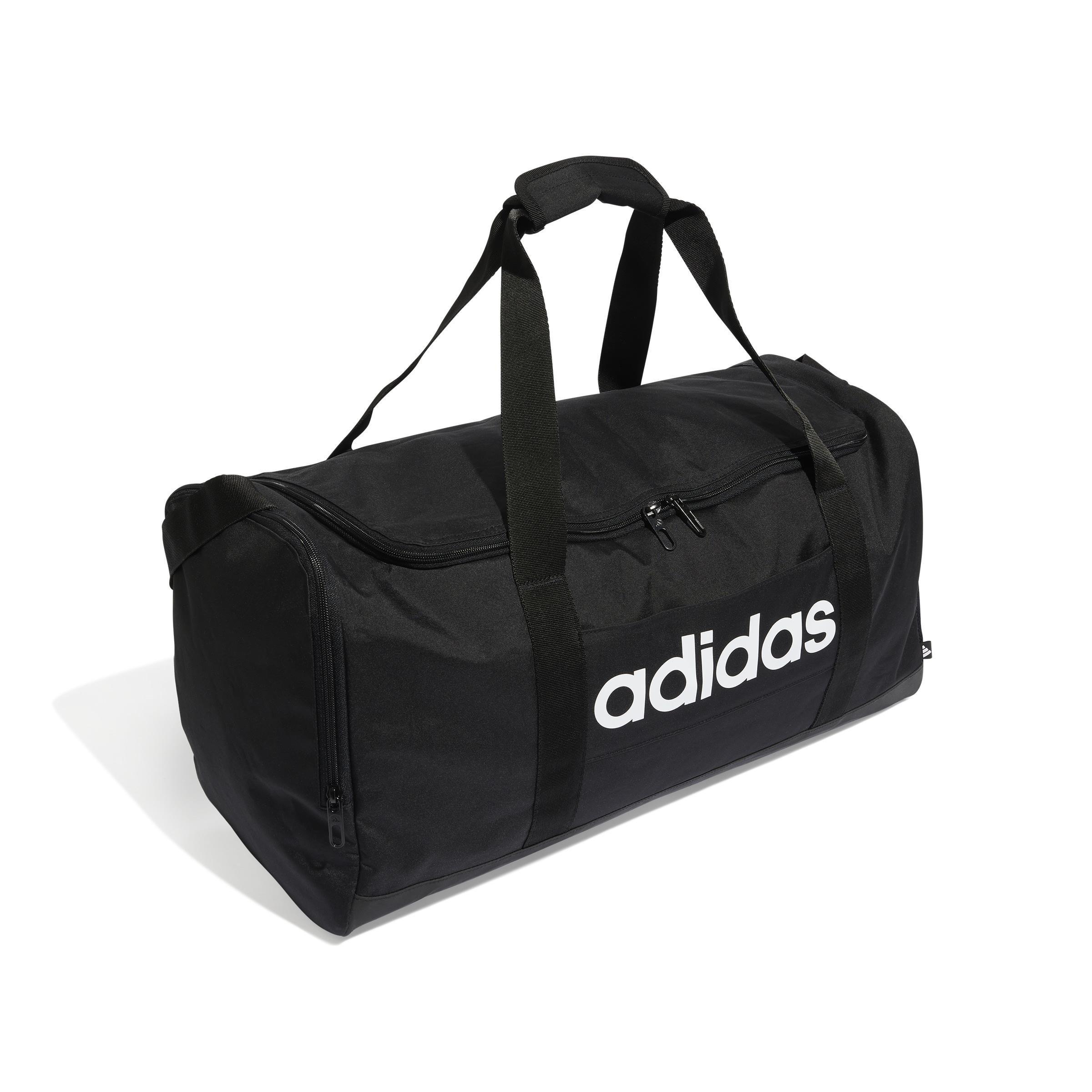 Unisex Linear Duffel Medium, Black, A701_ONE, large image number 0