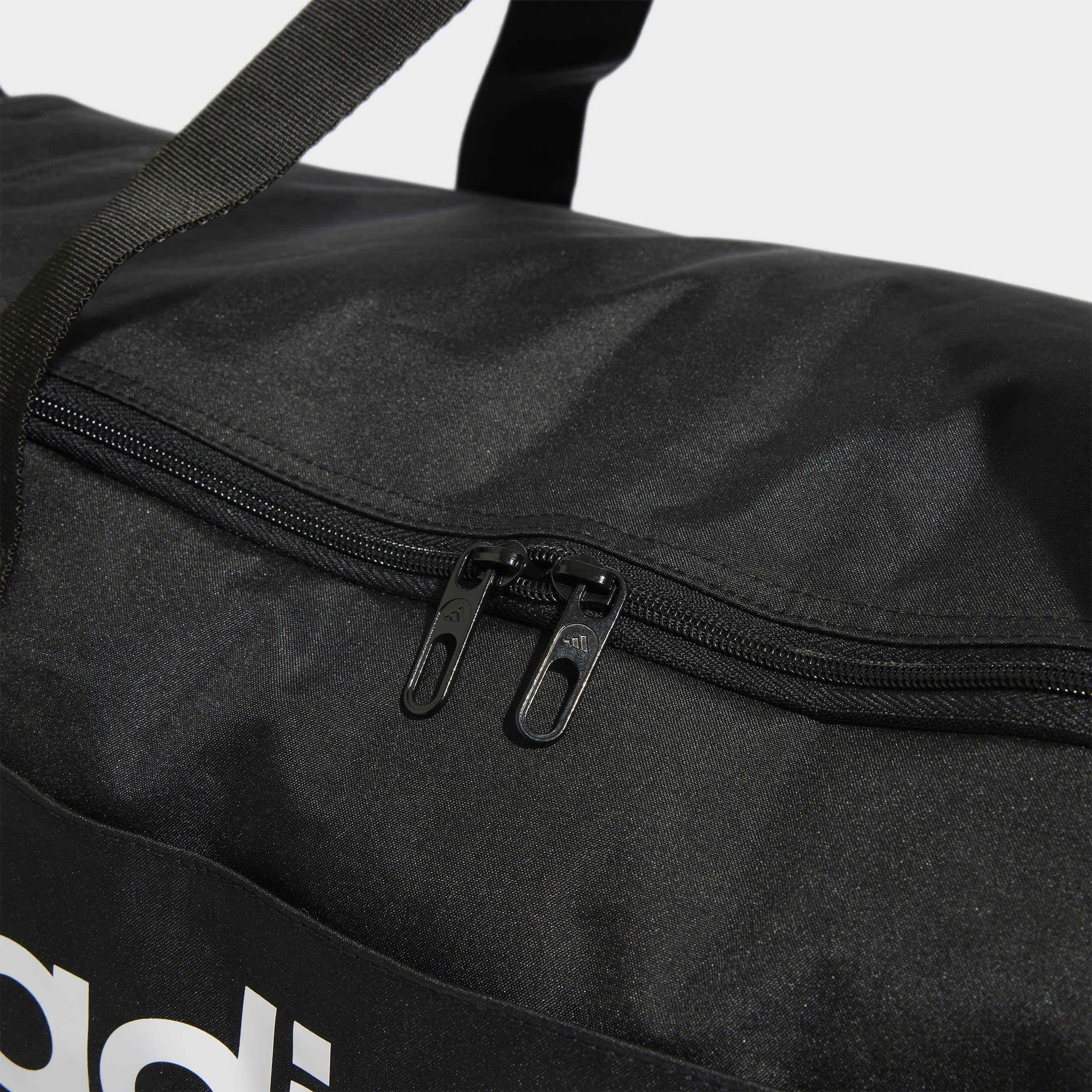 Unisex Linear Duffel Medium, Black, A701_ONE, large image number 10